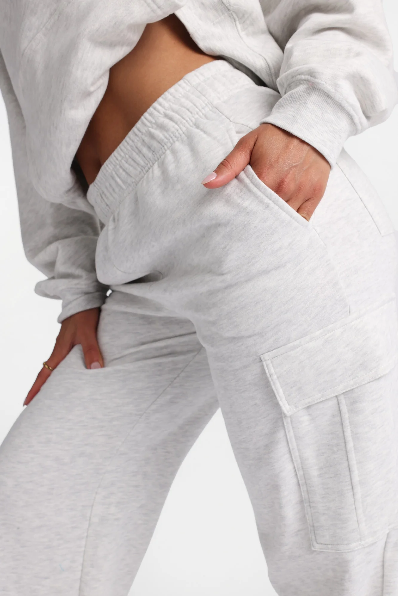 Cargo Wide Leg Sweatpants - Image 6