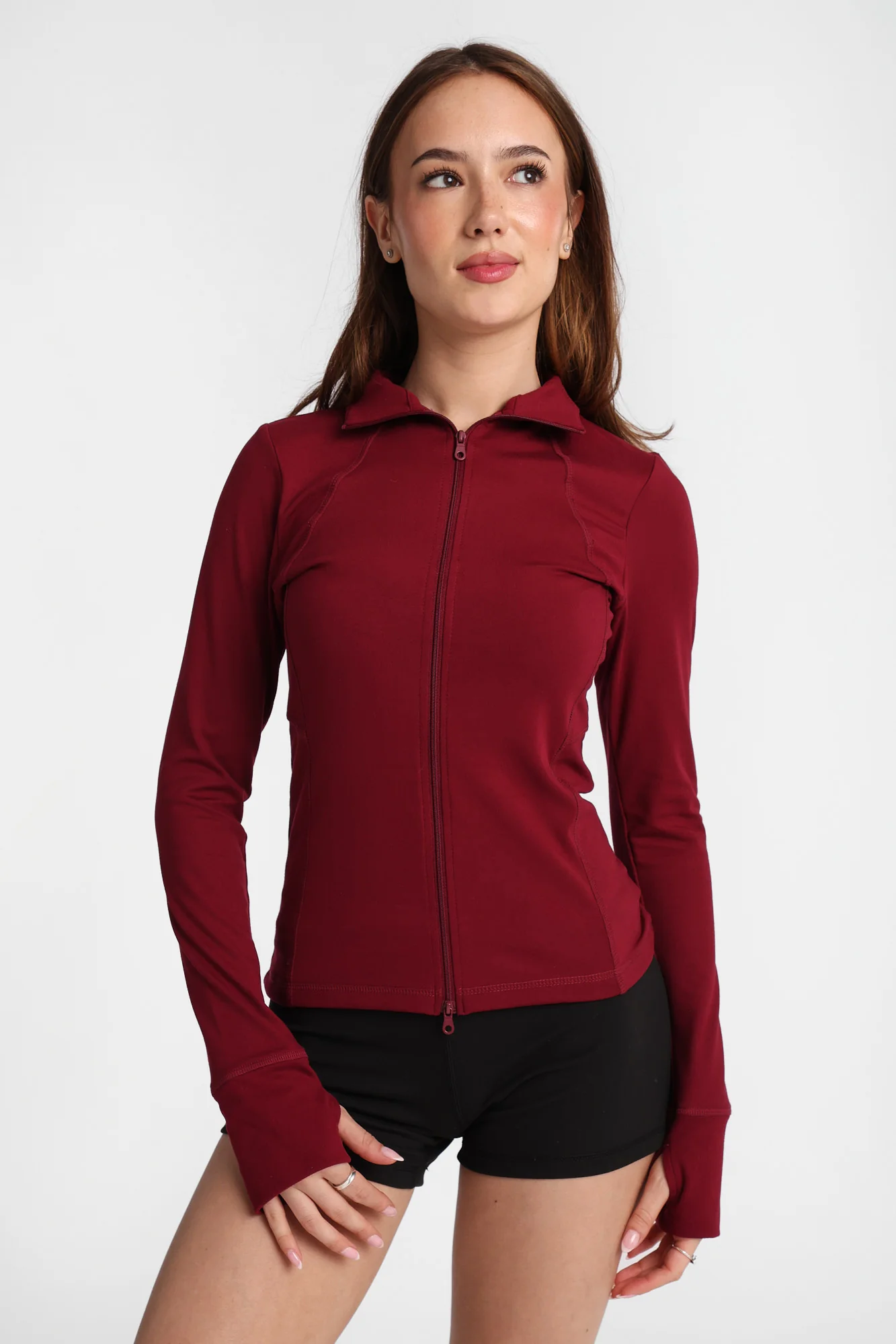 Super Smooth Zip-Up Skimmer Jacket - Image 18