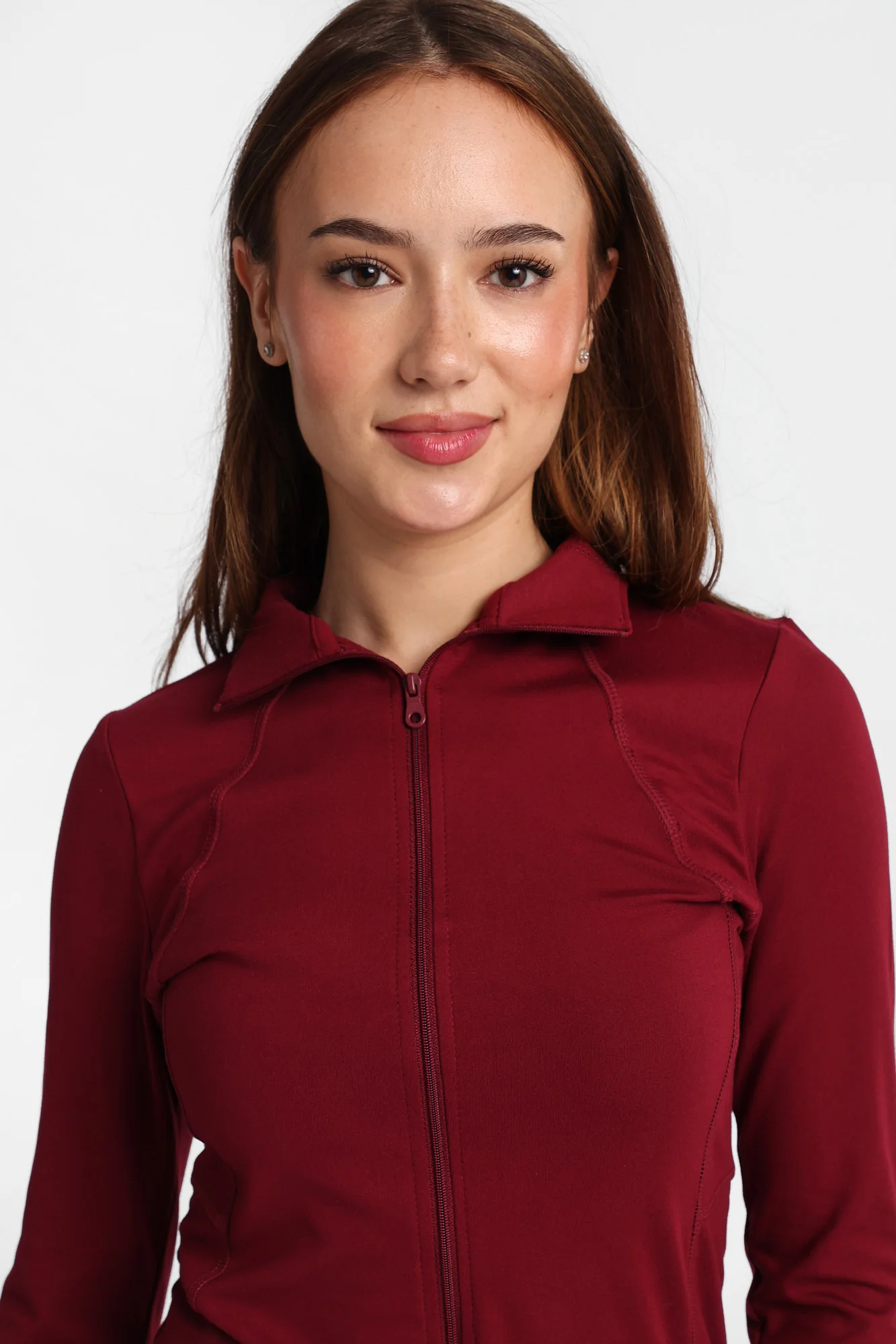 Super Smooth Zip-Up Skimmer Jacket - Image 19