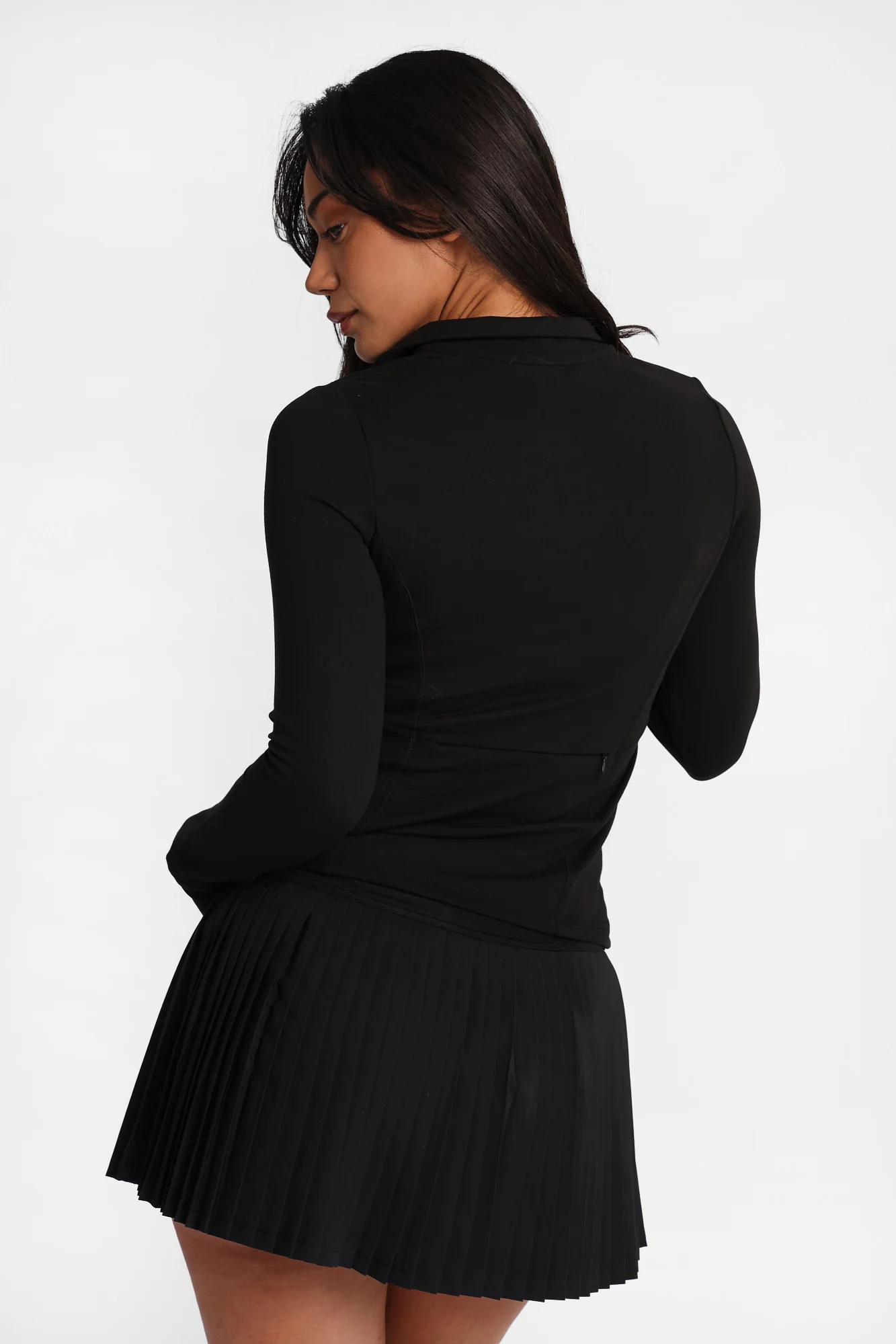Super Smooth Zip-Up Skimmer Jacket - Image 3