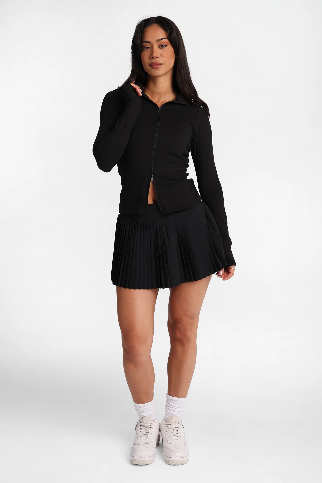 Super Smooth Zip-Up Skimmer Jacket - Image 4