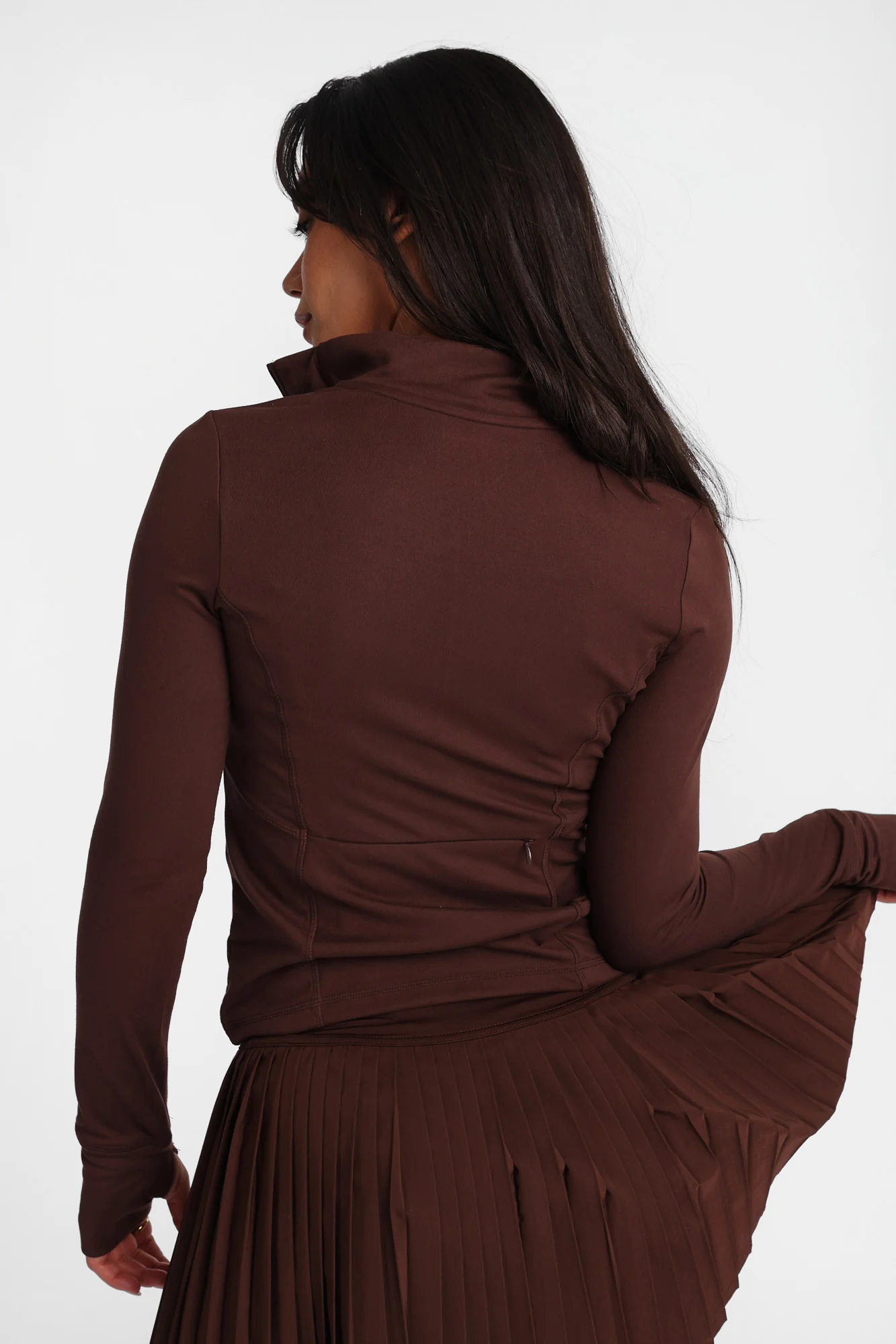 Super Smooth Zip-Up Skimmer Jacket - Image 7