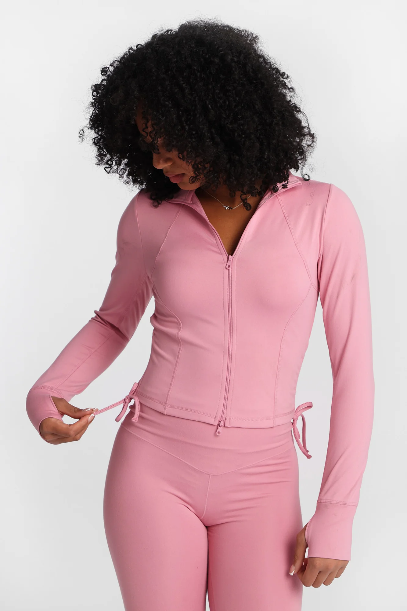 Super Smooth Zip-Up Thumb Jacket - Image 17