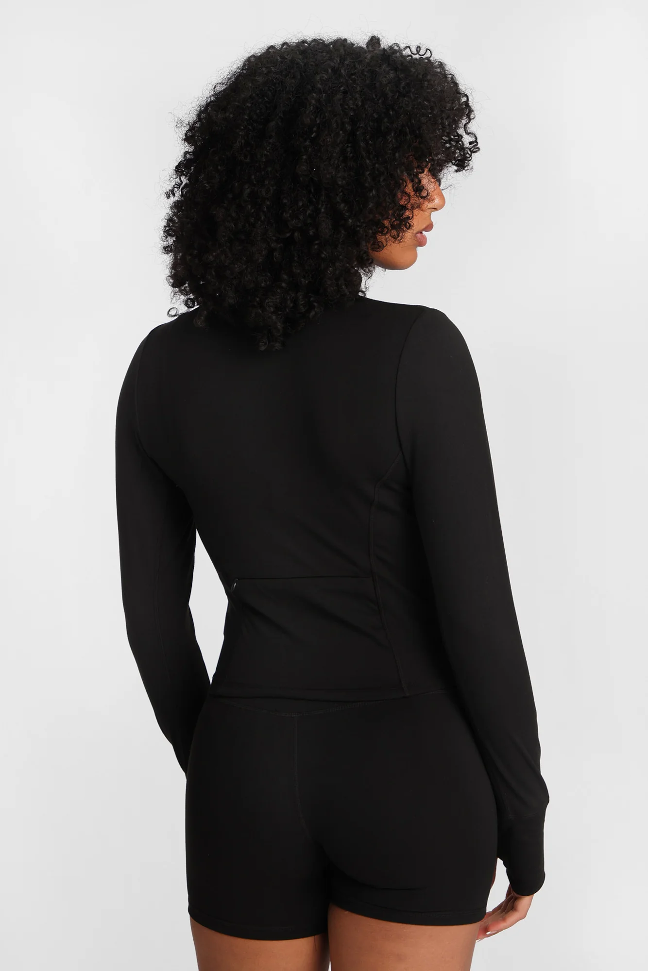 Super Smooth Zip-Up Thumb Jacket - Image 4