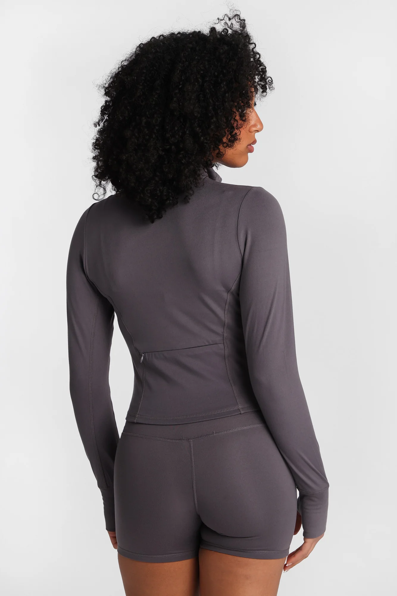 Super Smooth Zip-Up Thumb Jacket - Image 7
