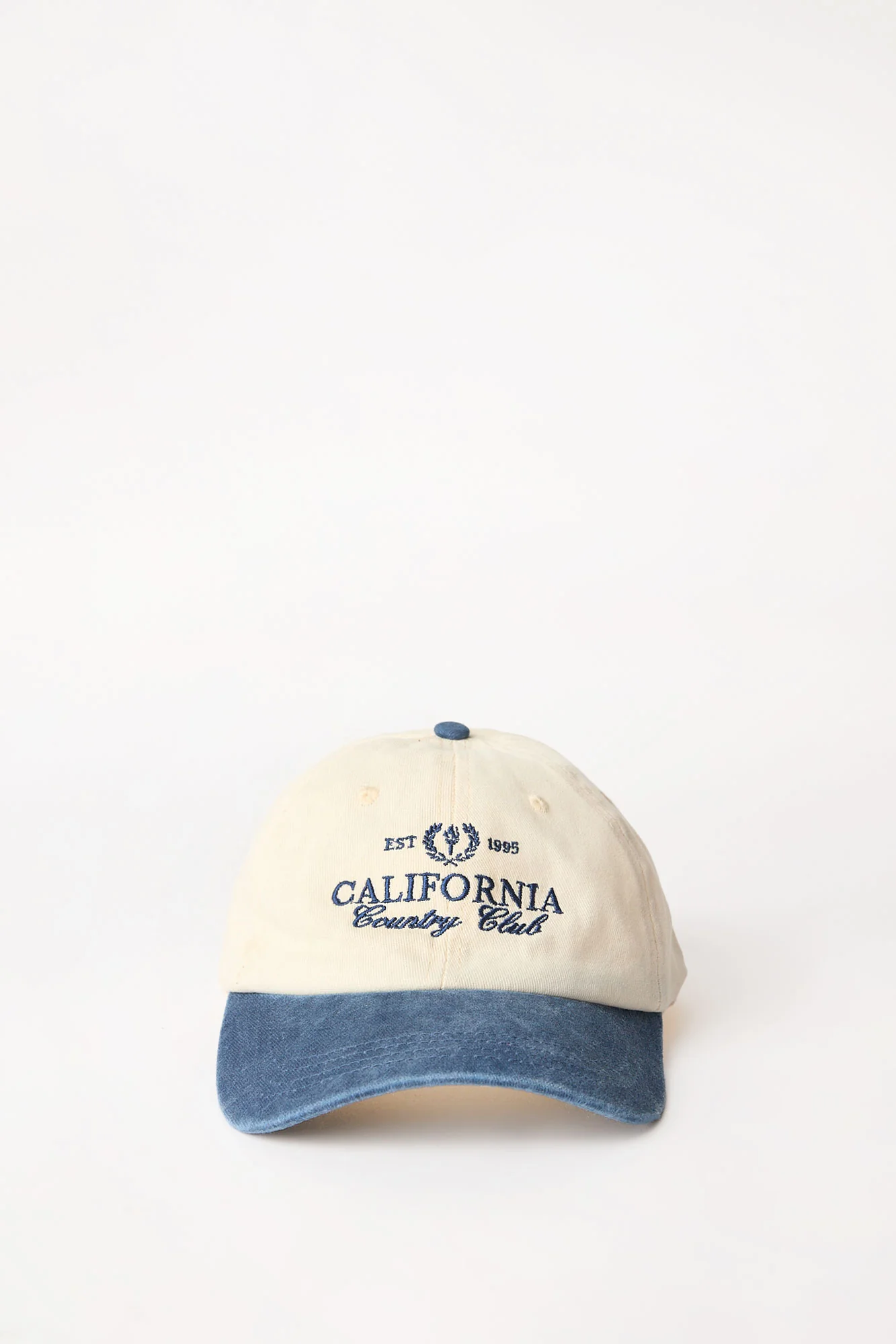 Washed Denim Baseball Cap - Image 2
