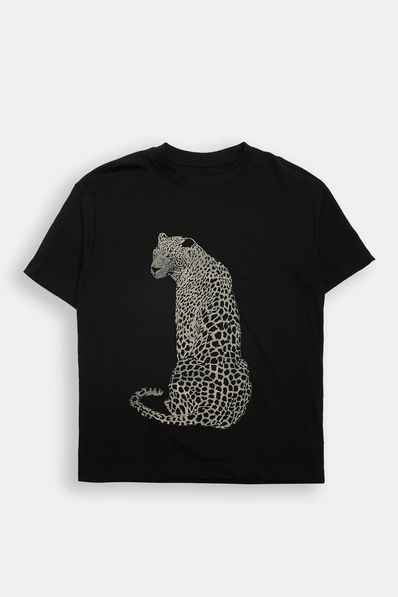 Leopard Graphic Boyfriend Tee