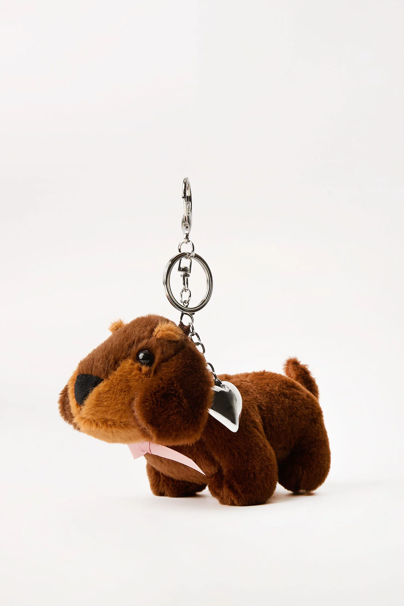 Farm Animal Plush Keychain Bag Charm