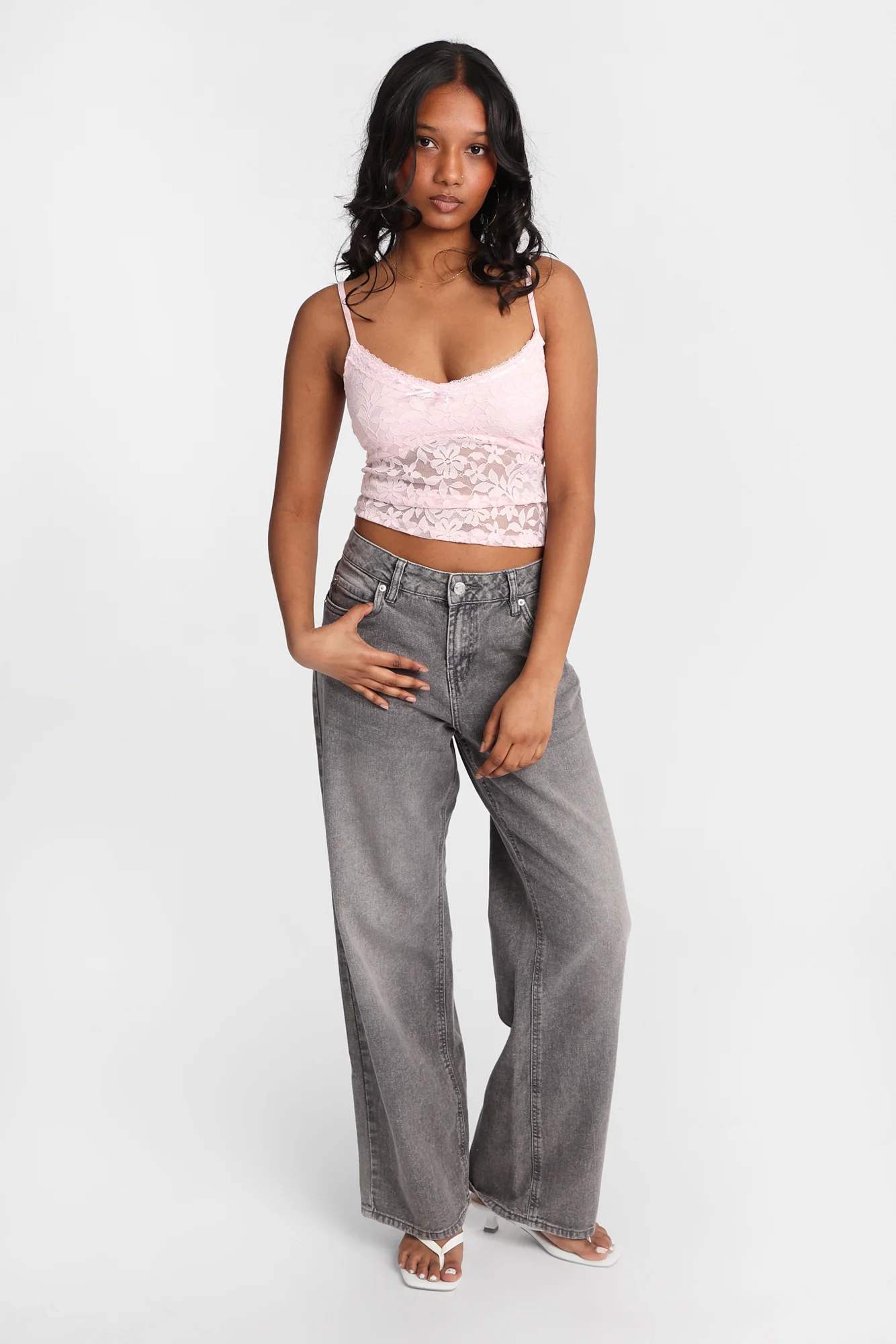Chloe Low Rise Baggy Jeans - Image 4