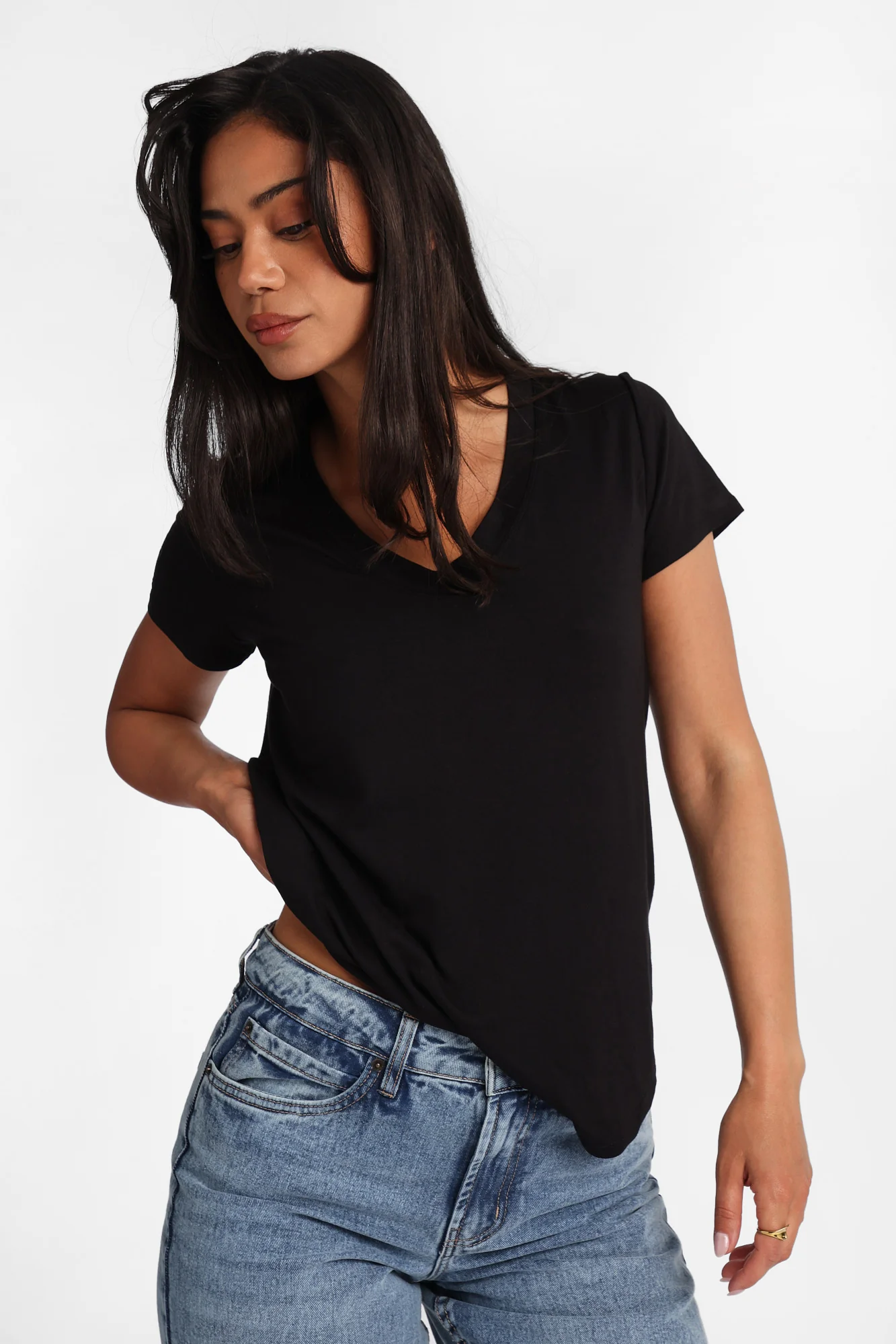 V-Neck Relaxed Tee
