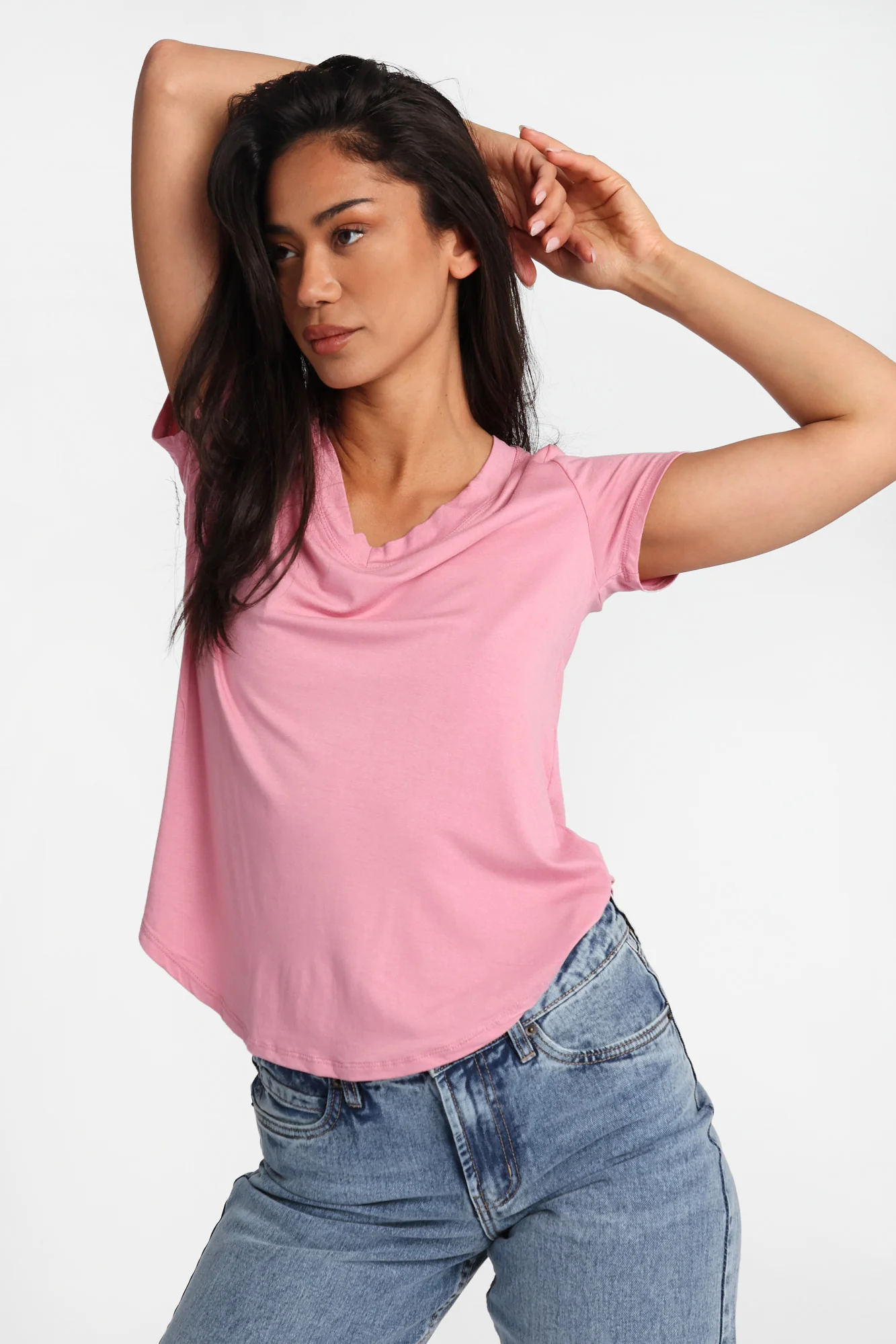 V-Neck Relaxed Tee - Image 13
