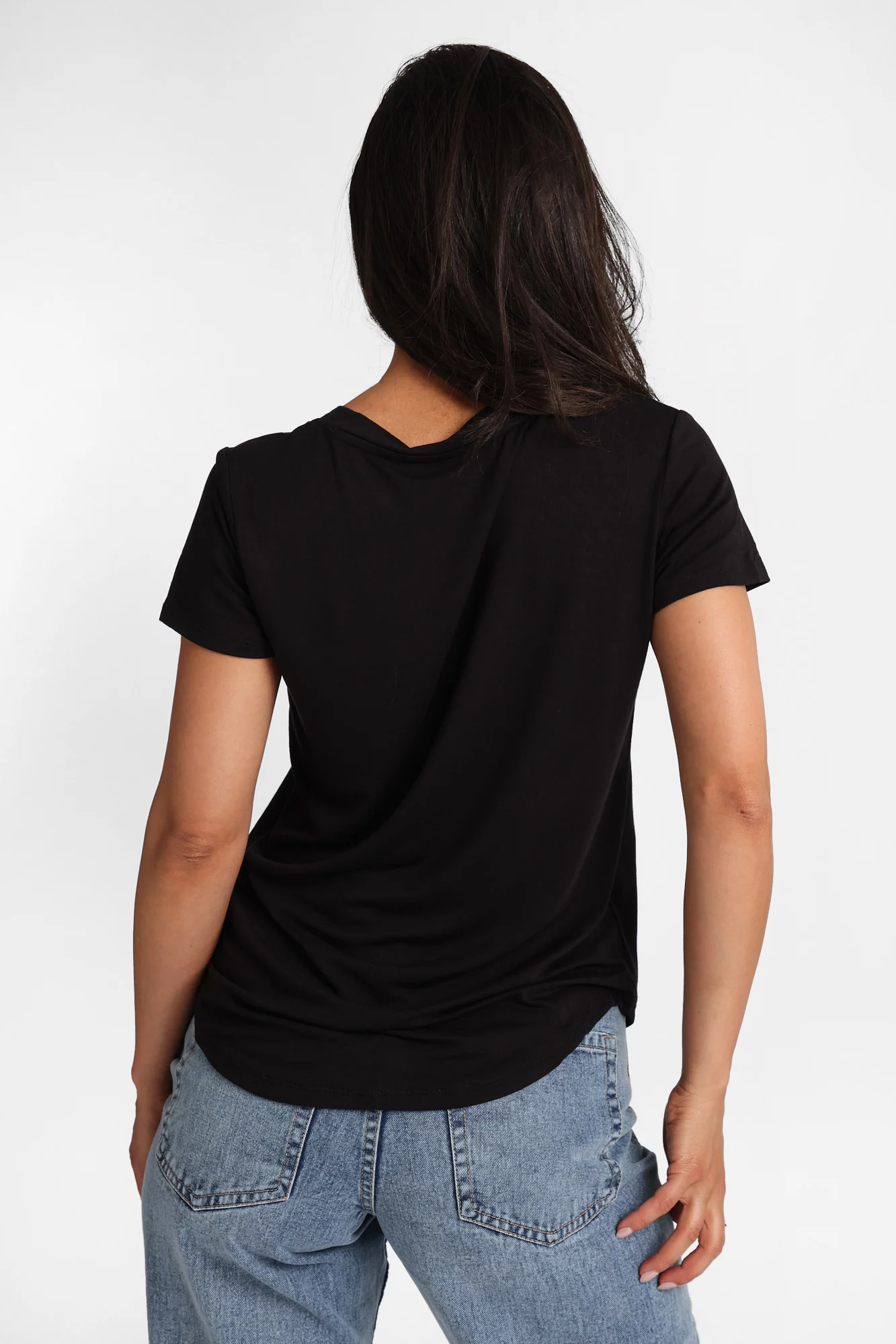 V-Neck Relaxed Tee - Image 3