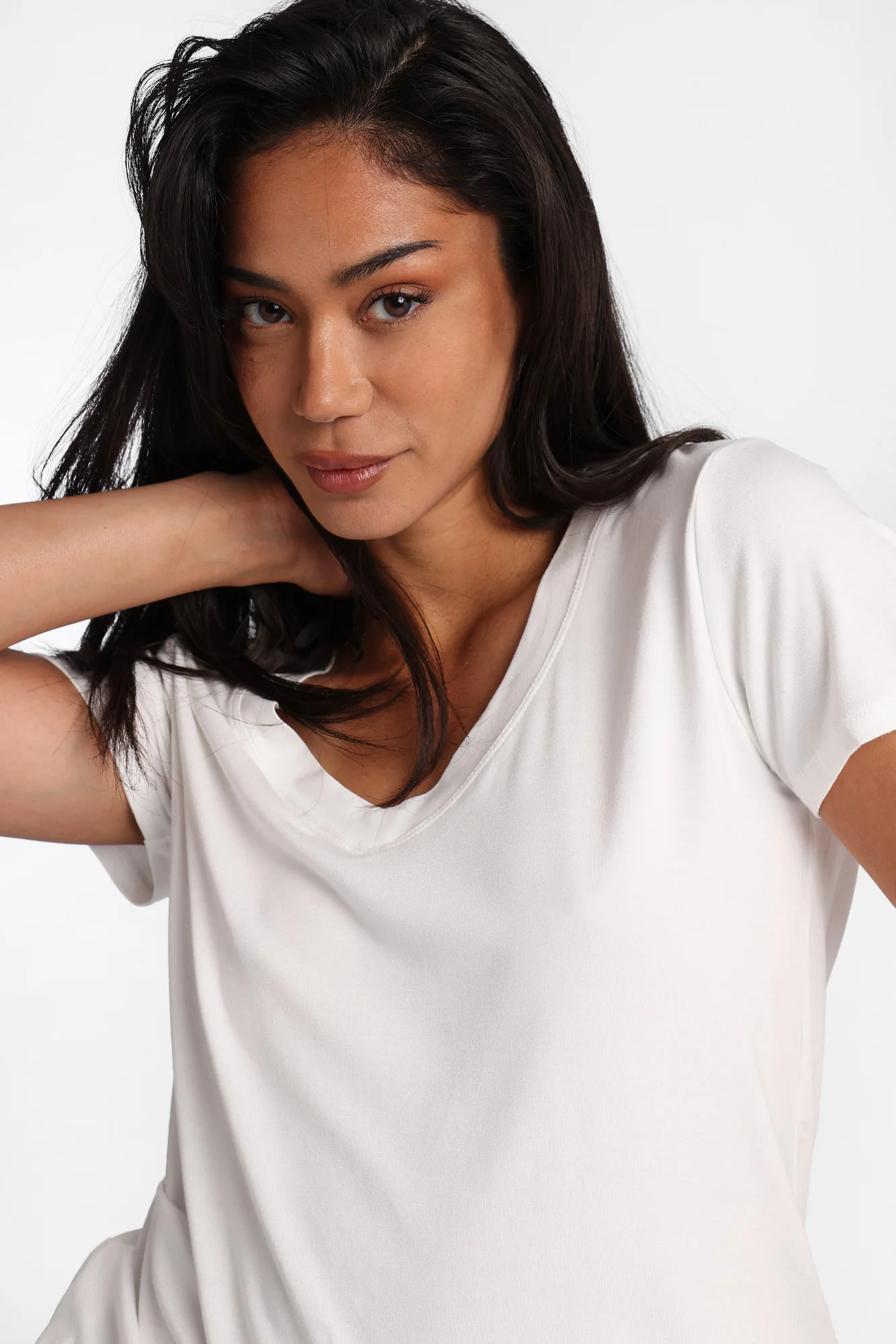 V-Neck Relaxed Tee - Image 6