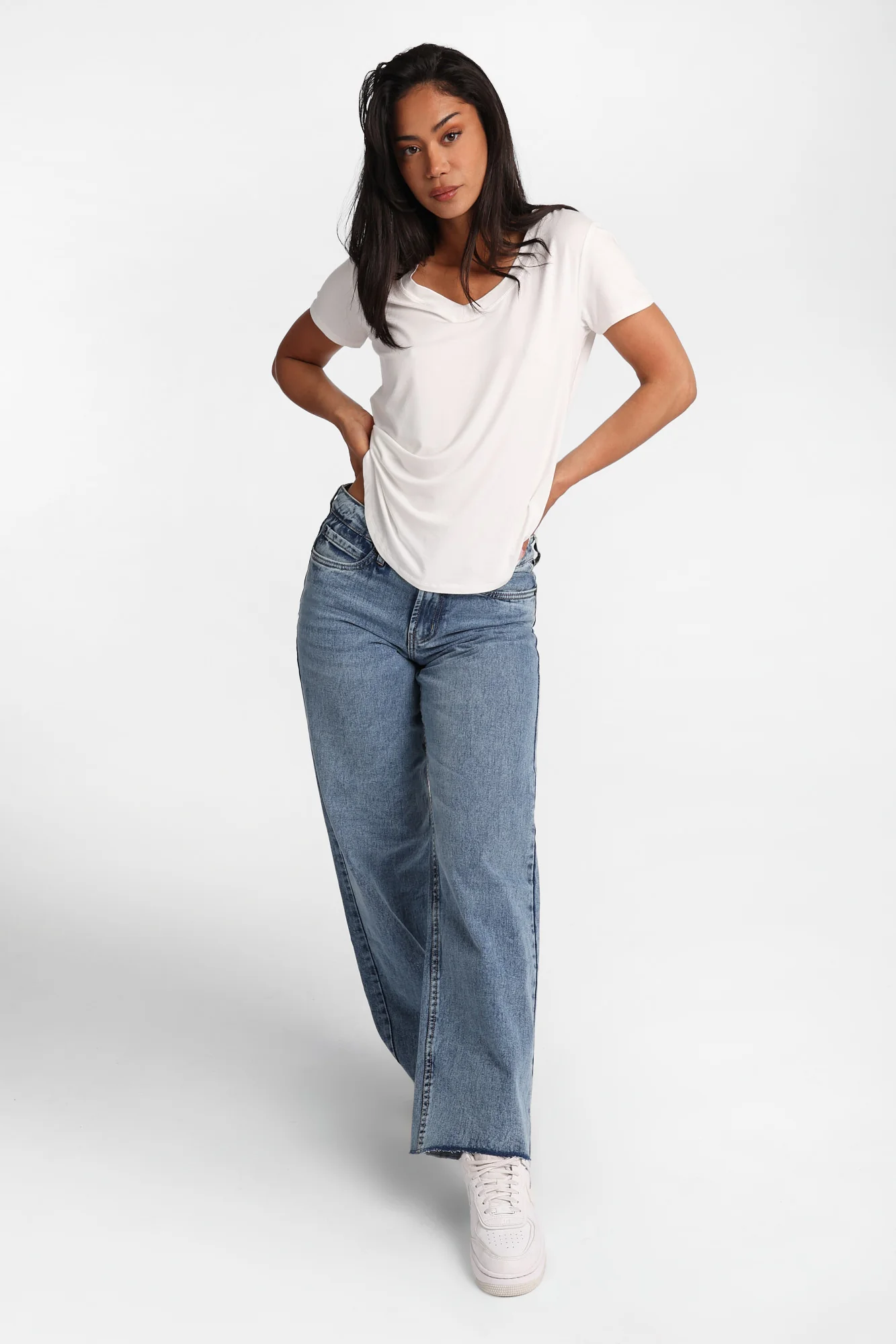 V-Neck Relaxed Tee - Image 8