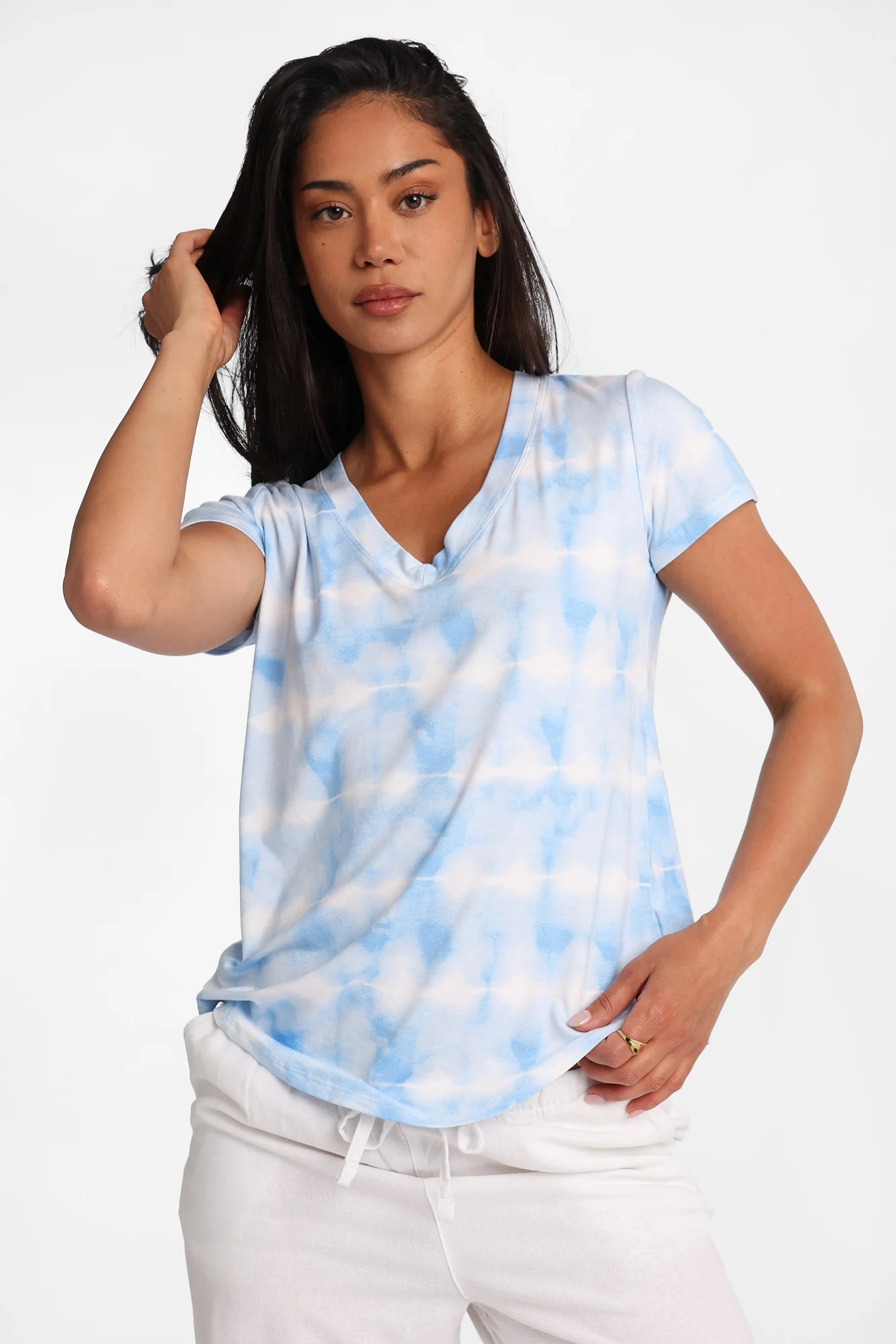 V-Neck Relaxed Tee - Image 9