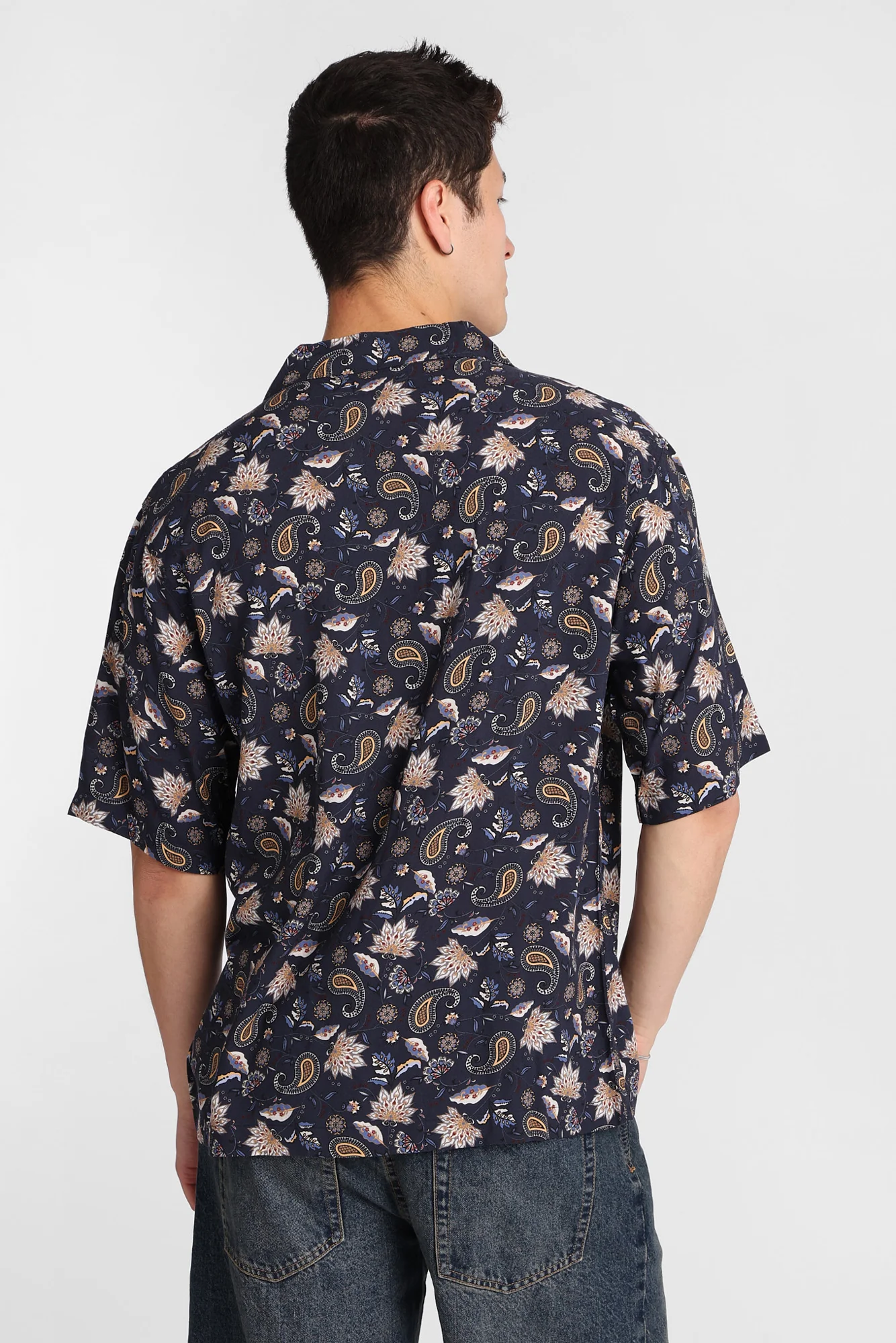 Paisley Print Short Sleeve Shirt - Image 3