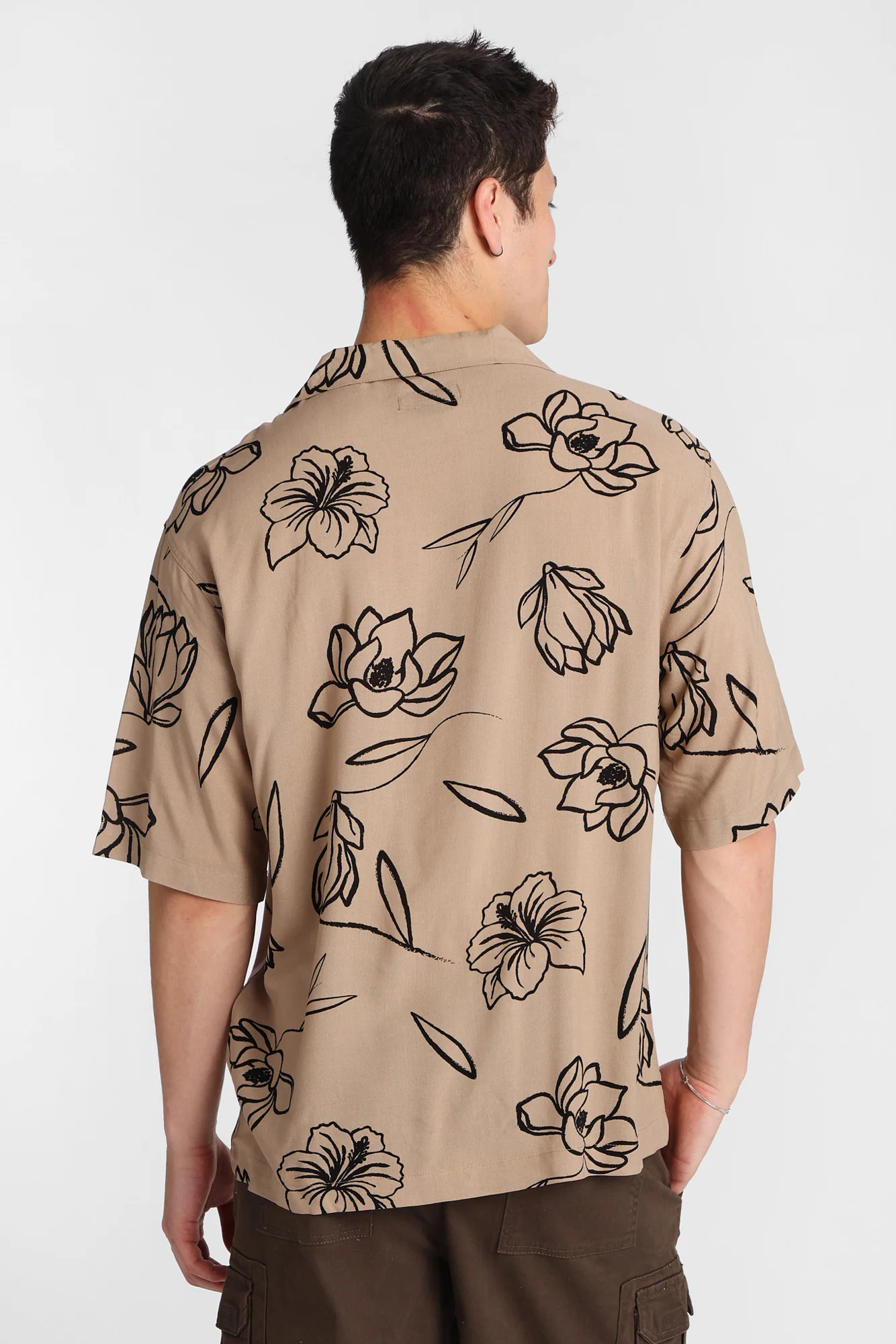 Floral Print Short Sleeve Shirt - Image 7