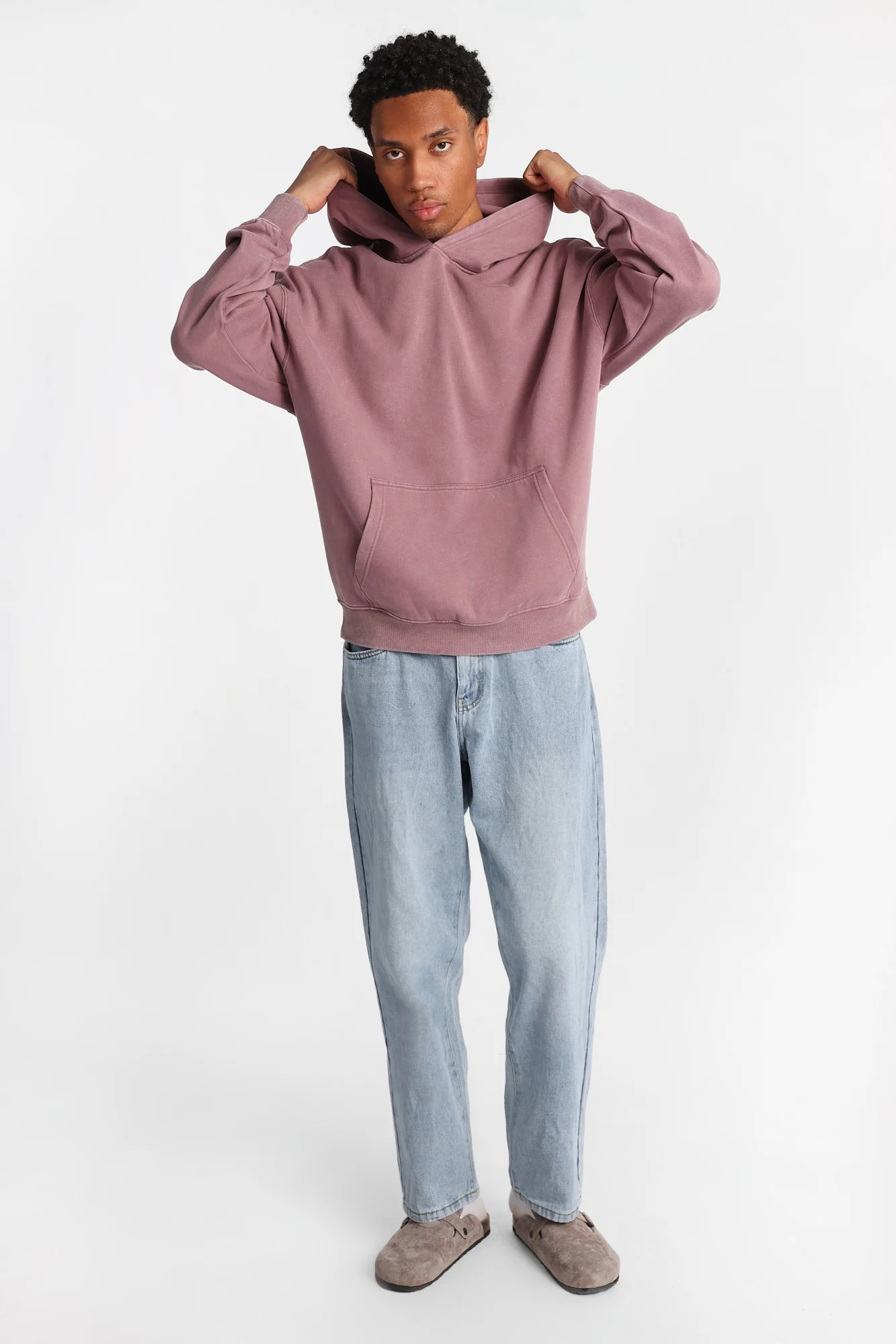 North Western Washed Boxy Hoodie - Image 20