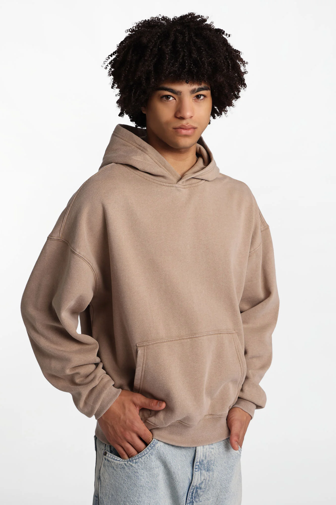 North Western Washed Boxy Hoodie - Image 12