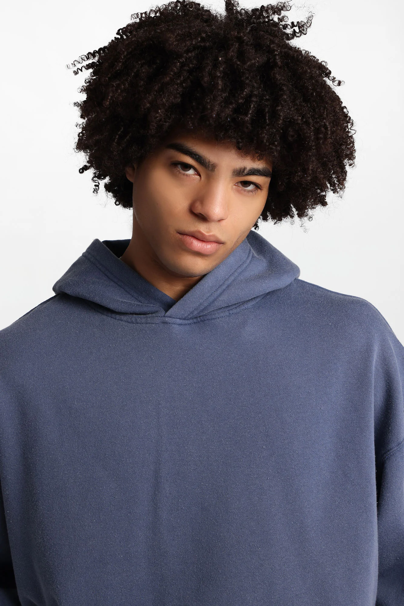 North Western Washed Boxy Hoodie - Image 3