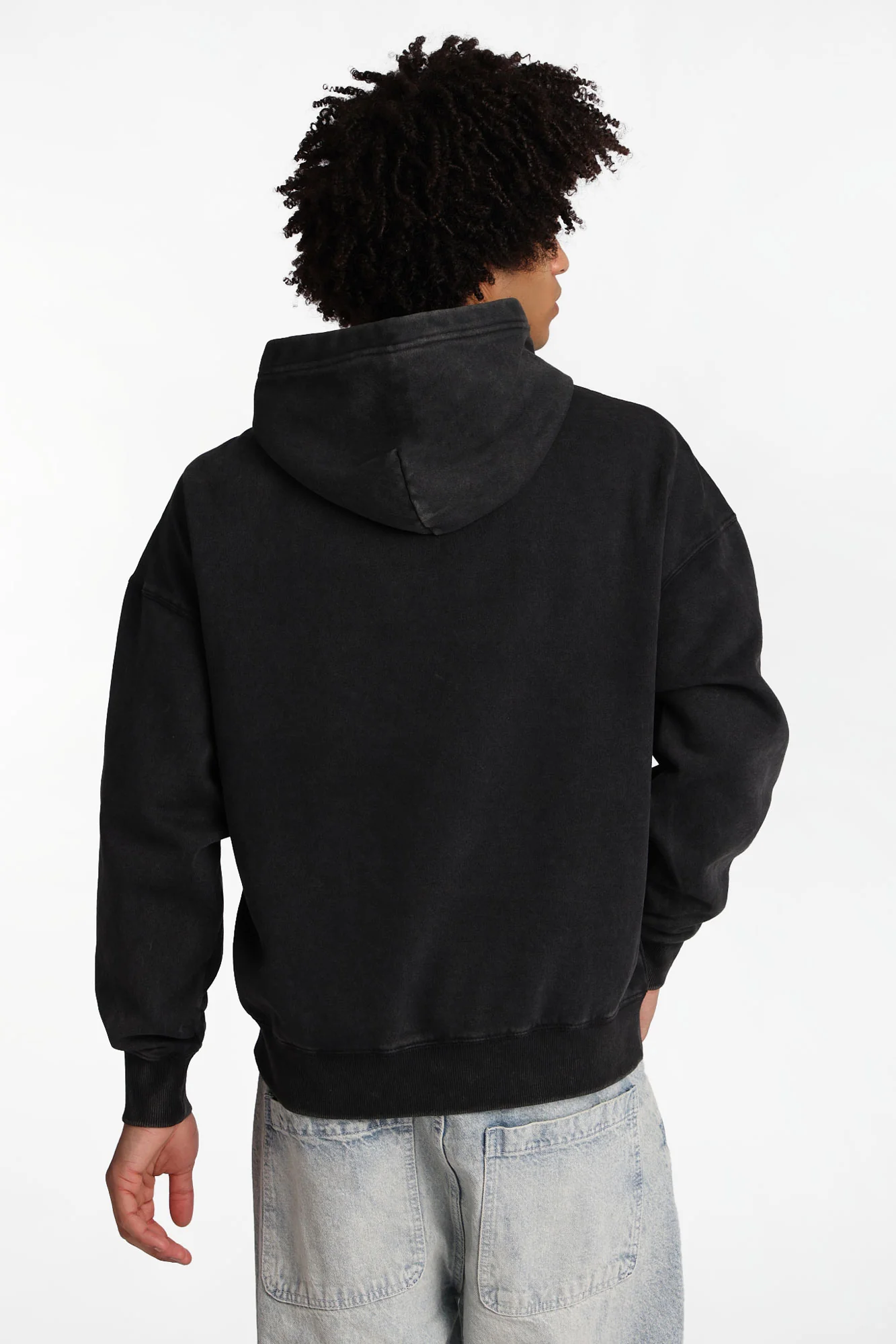 North Western Washed Boxy Hoodie - Image 8