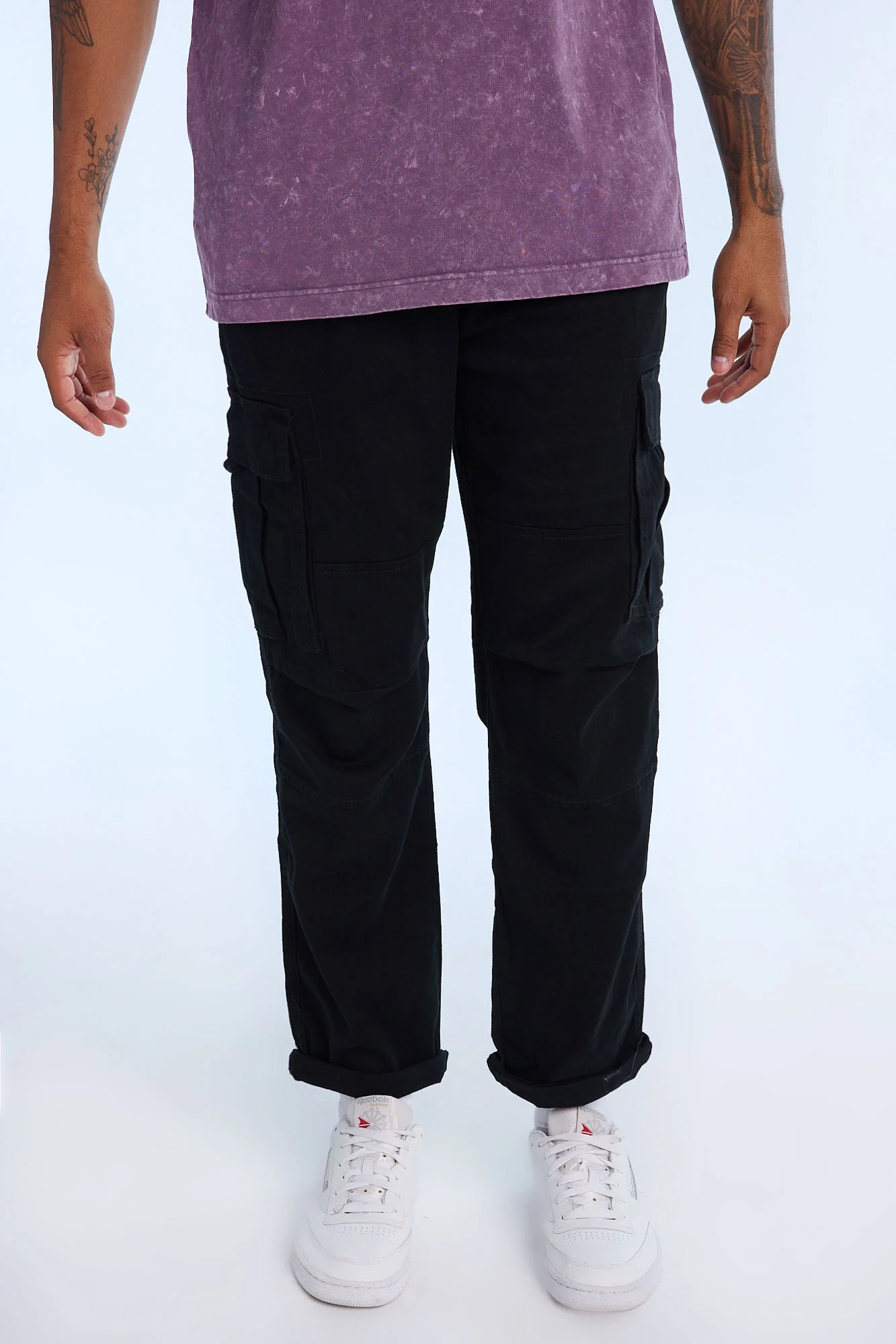 Relaxed Cargo Twill Pants - Image 10