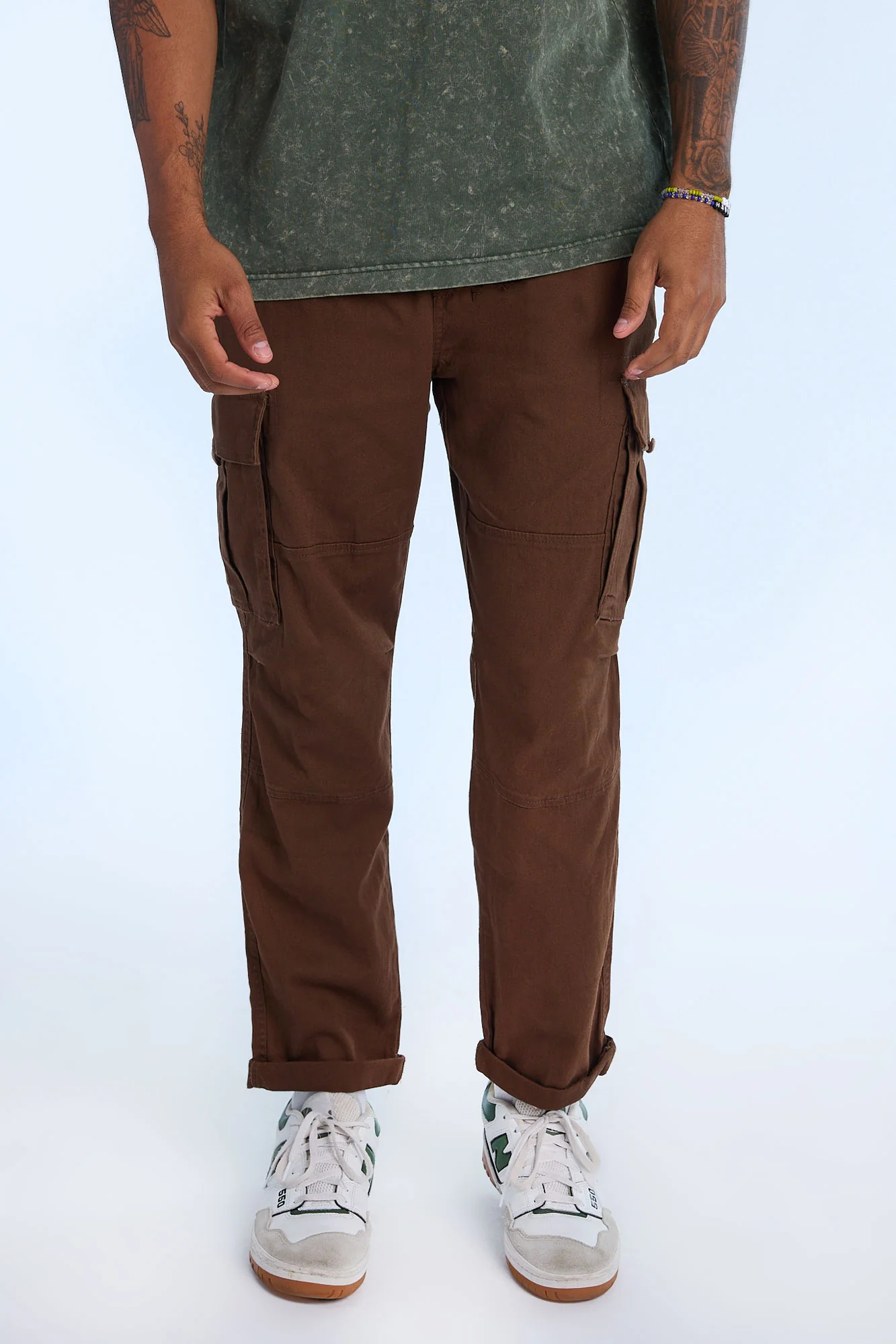 Relaxed Cargo Twill Pants - Image 14