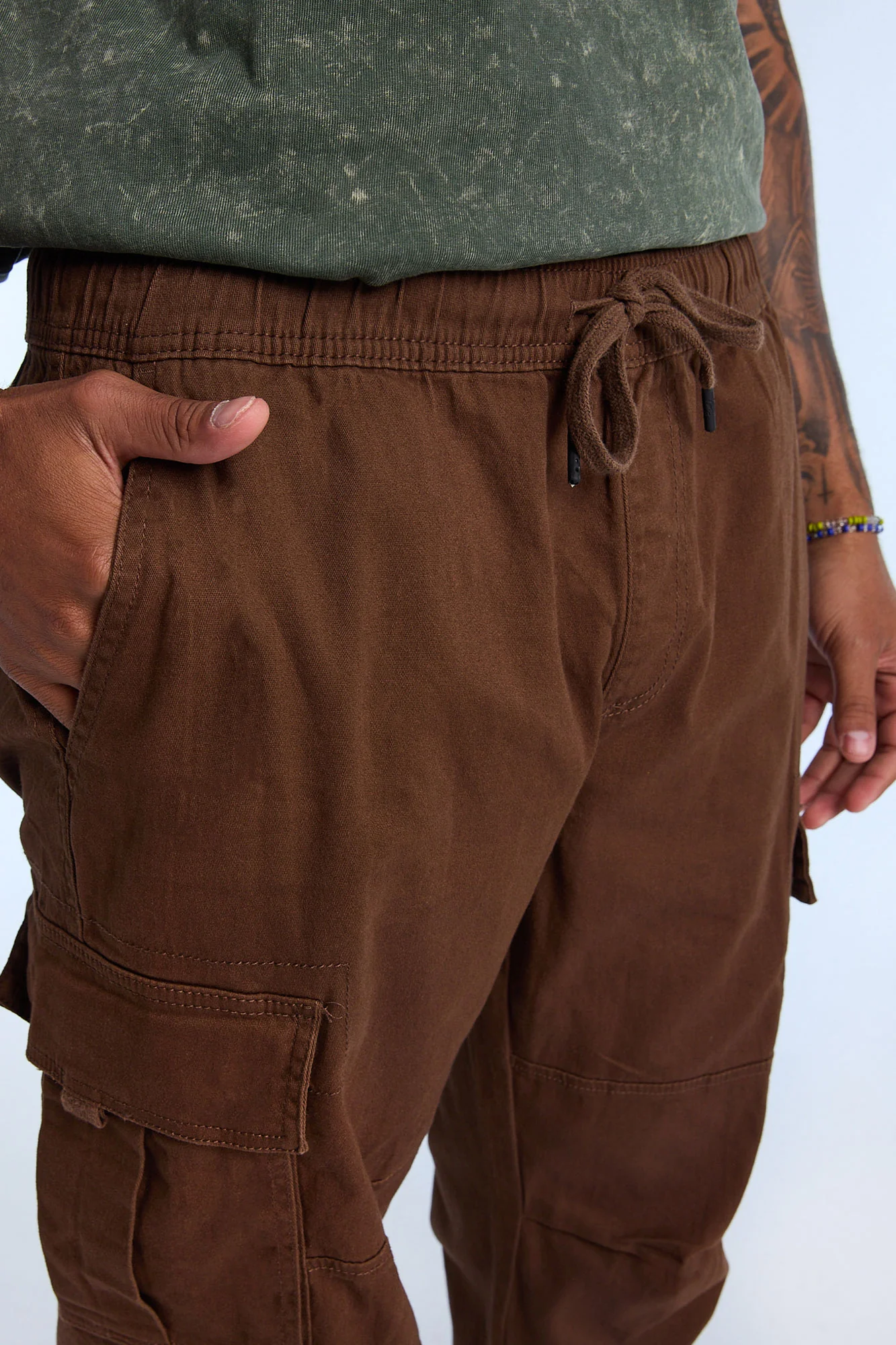 Relaxed Cargo Twill Pants - Image 15