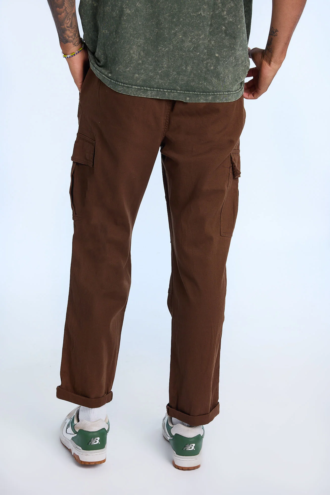 Relaxed Cargo Twill Pants - Image 16