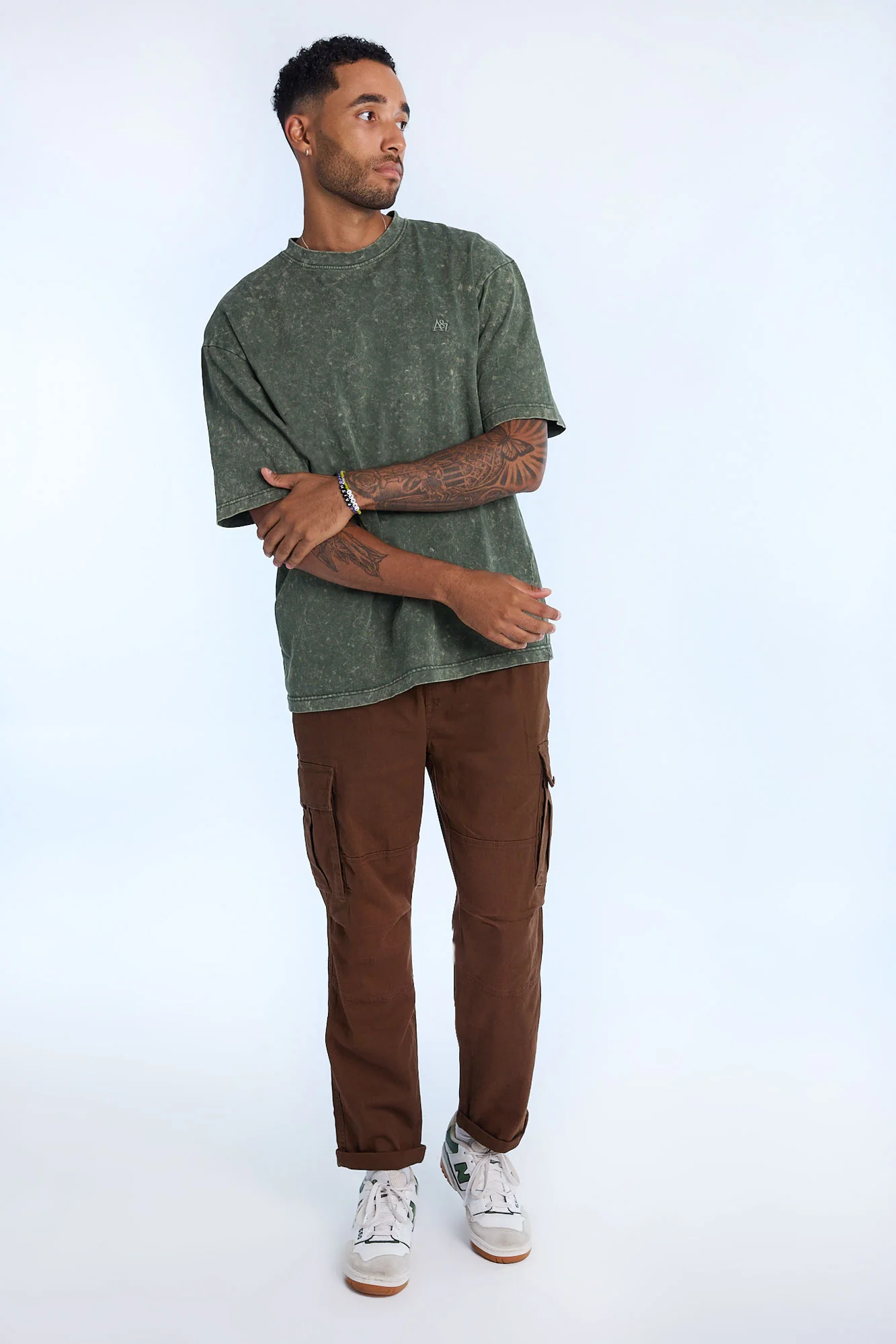 Relaxed Cargo Twill Pants - Image 17