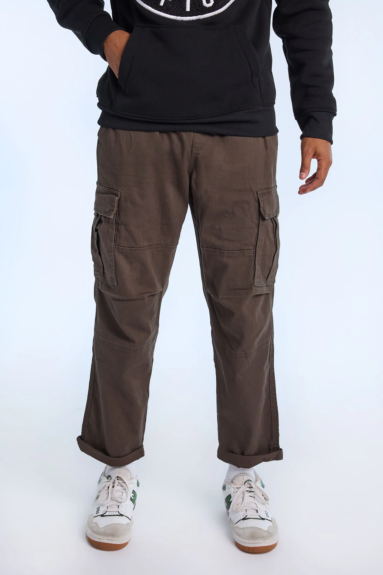 Relaxed Cargo Twill Pants - Image 23