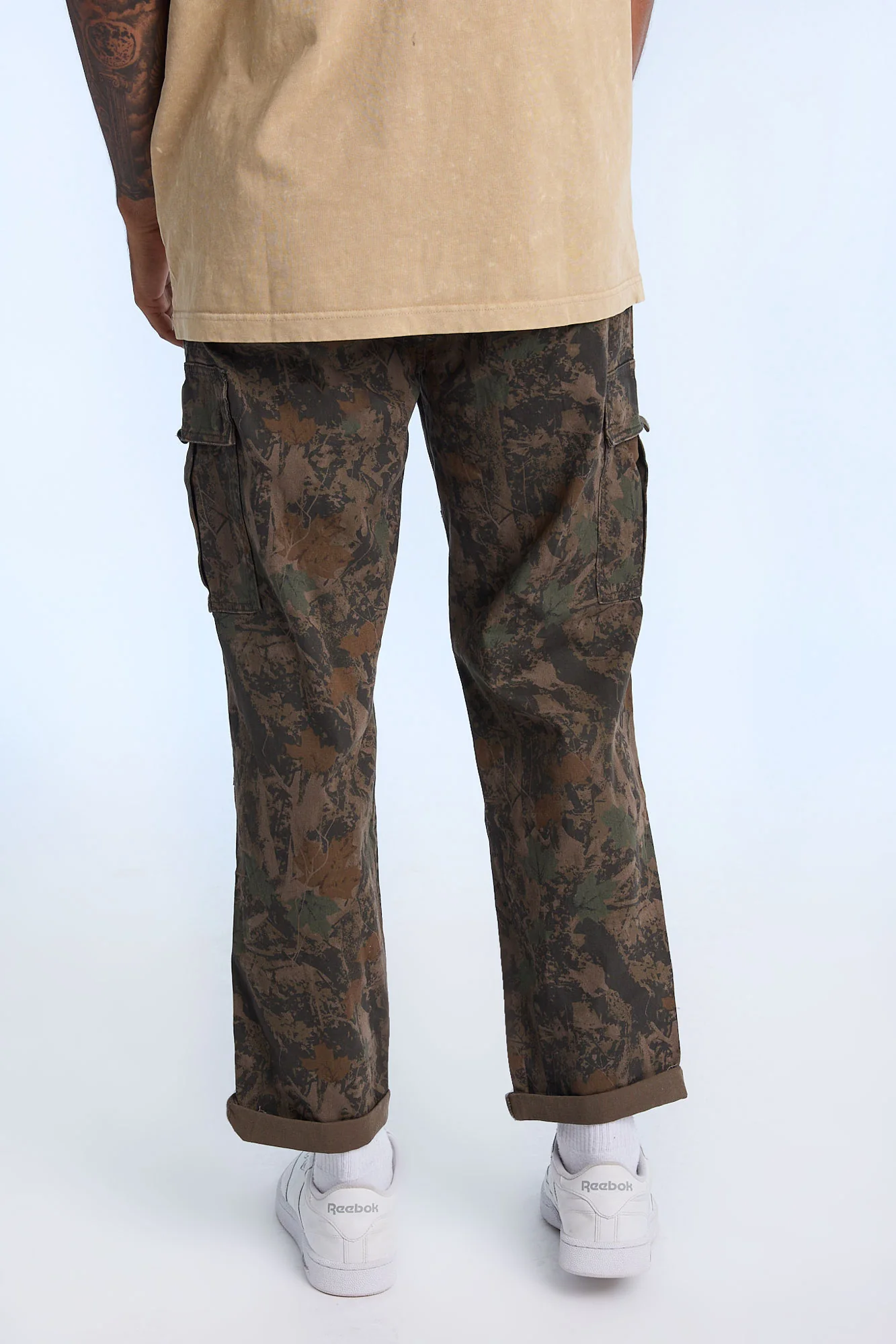 Relaxed Cargo Twill Pants - Image 3