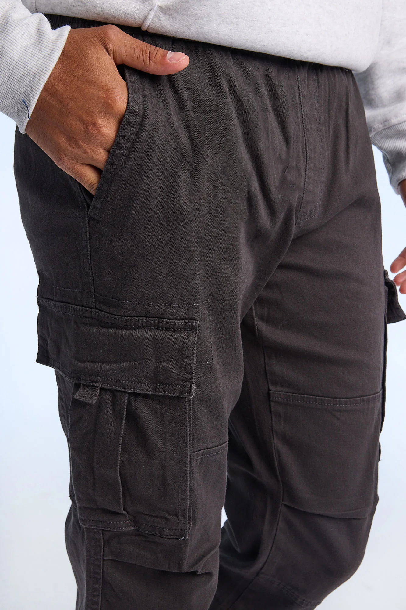 Relaxed Cargo Twill Pants - Image 7
