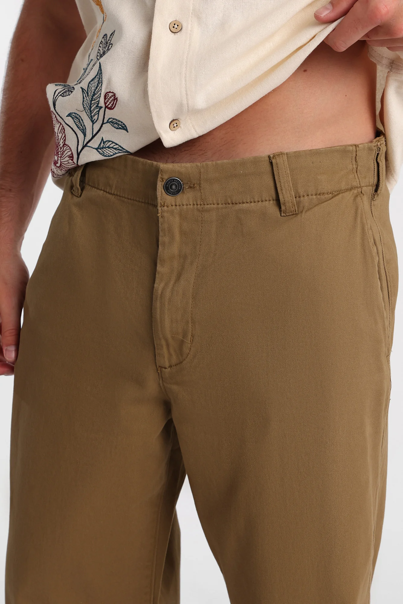 Baggy Oversized Twill Pants - Image 11