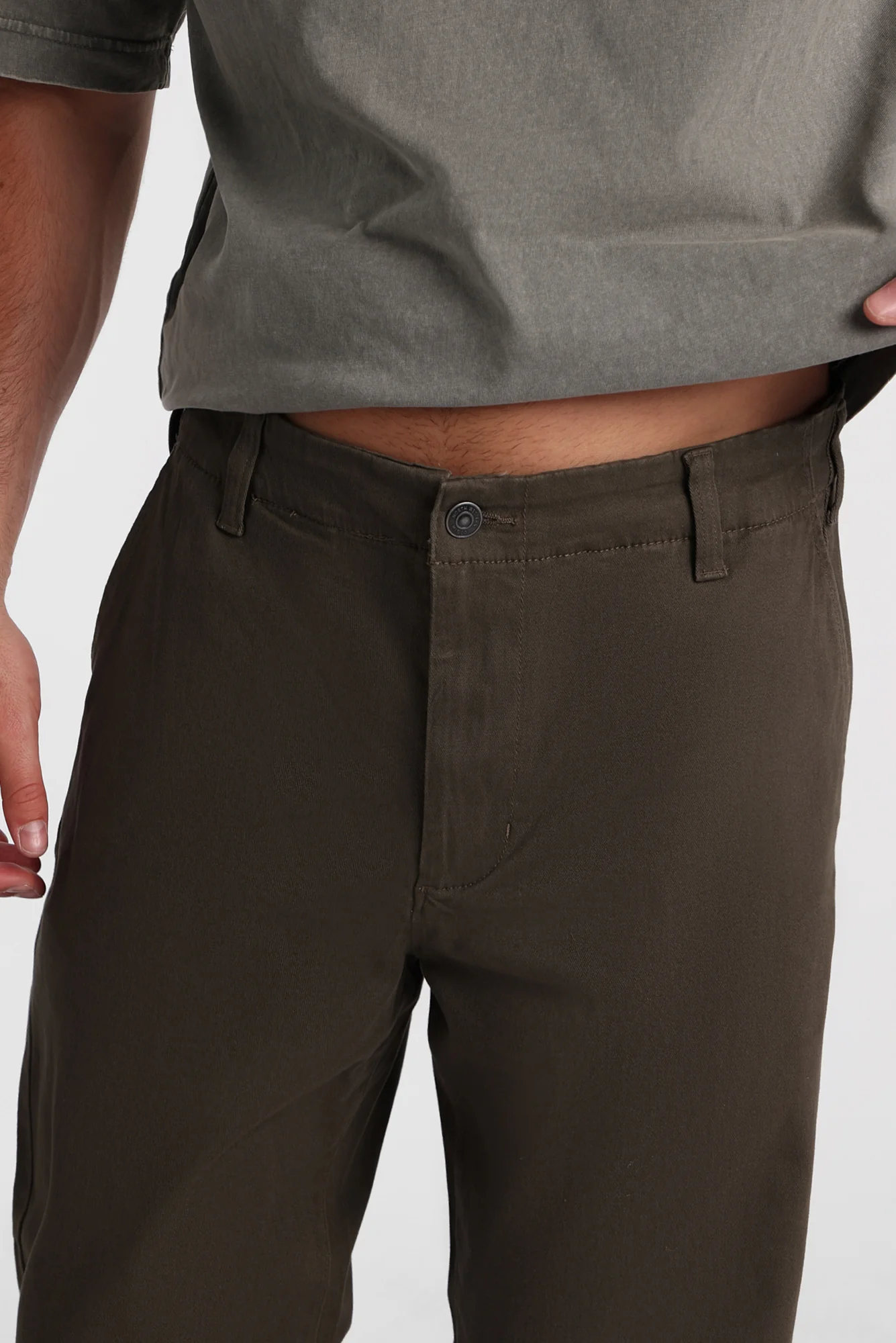 Baggy Oversized Twill Pants - Image 15