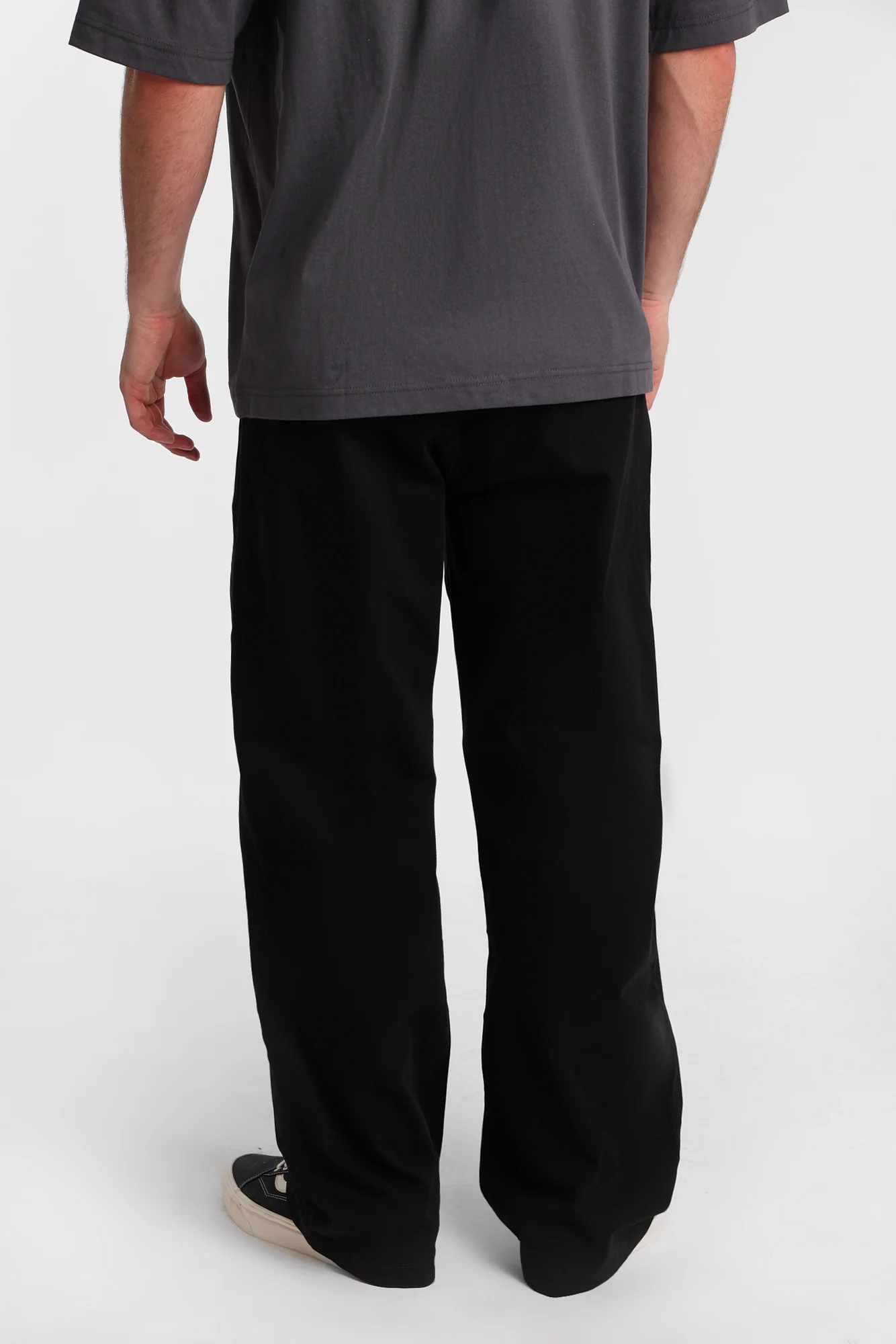 Baggy Oversized Twill Pants - Image 4