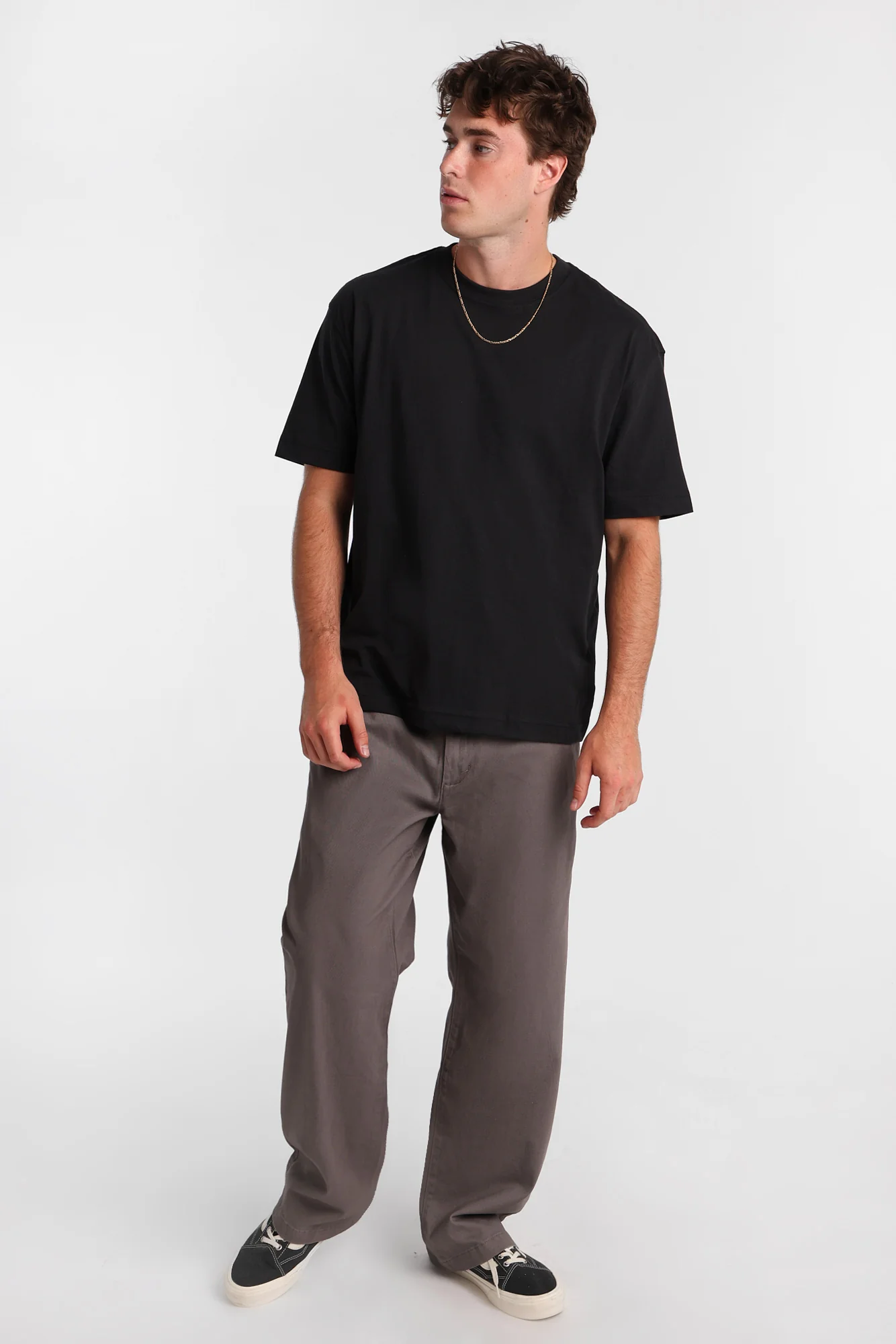 Baggy Oversized Twill Pants - Image 9