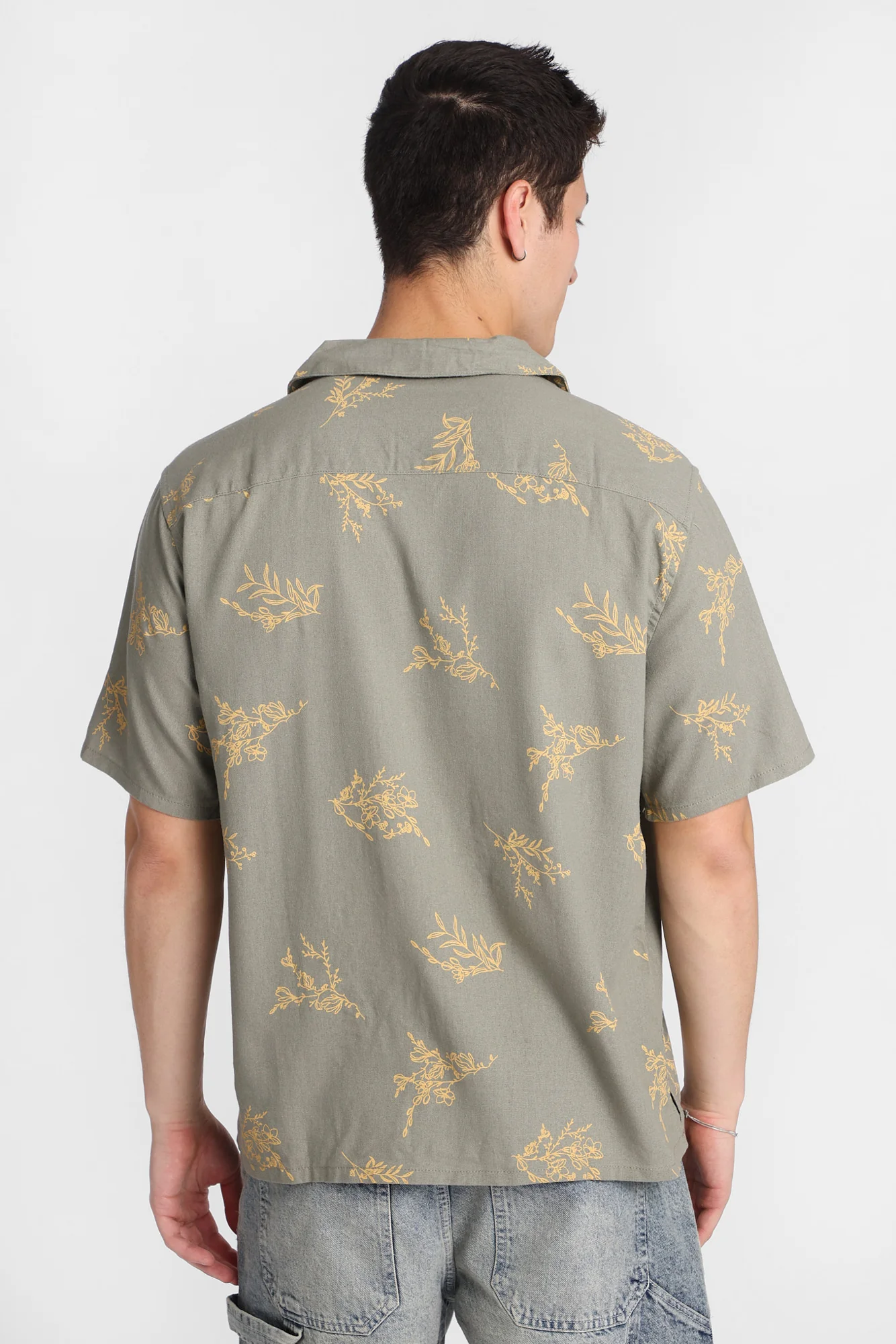 Floral Print Short Sleeve Shirt - Image 8