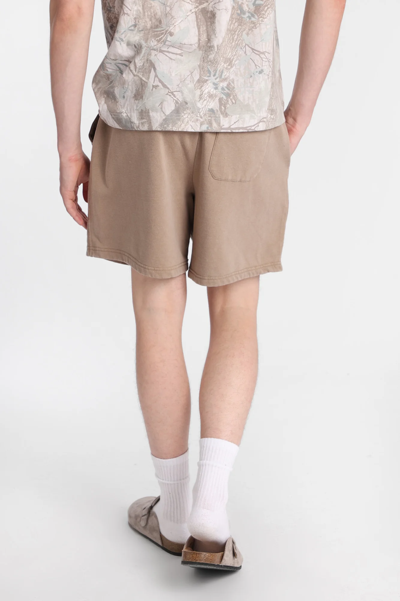 North Western Washed Fleece Shorts - Image 11