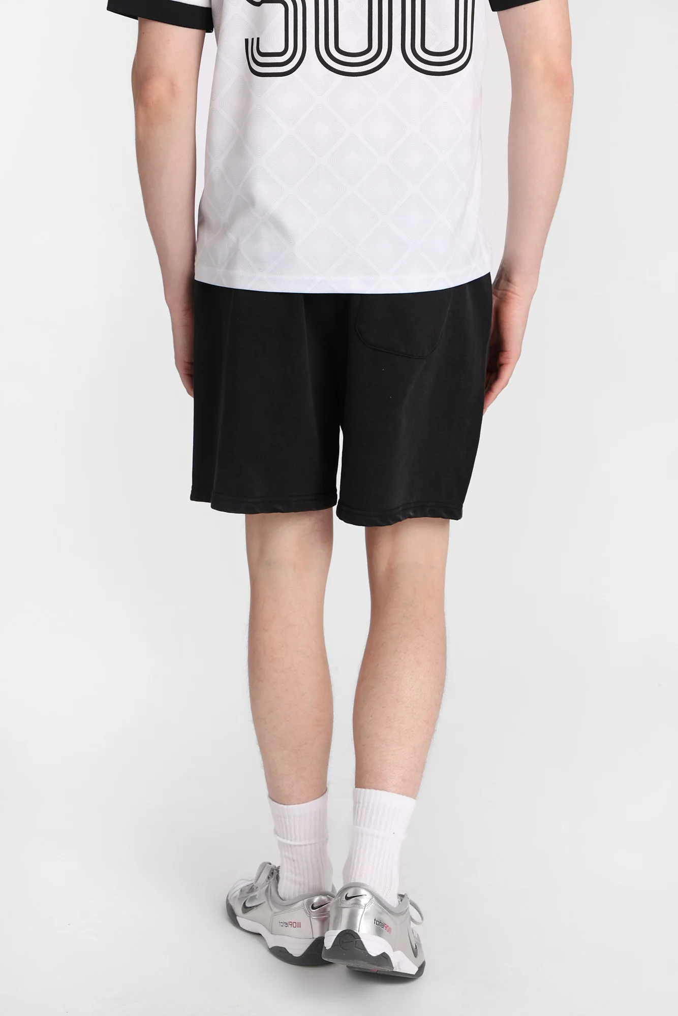 North Western Washed Fleece Shorts - Image 3