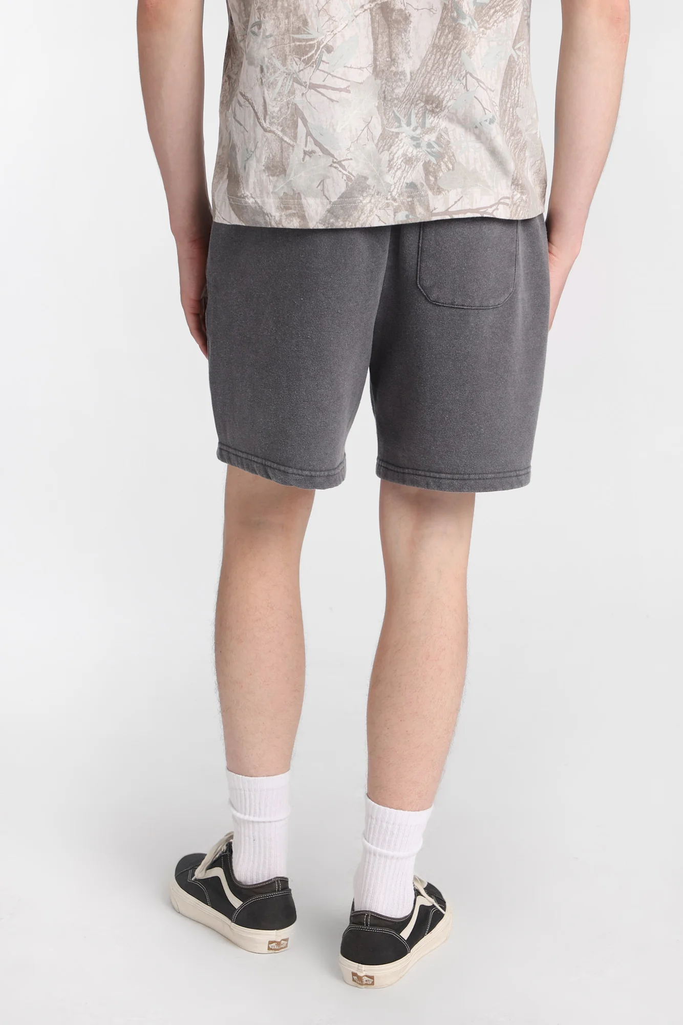 North Western Washed Fleece Shorts - Image 7