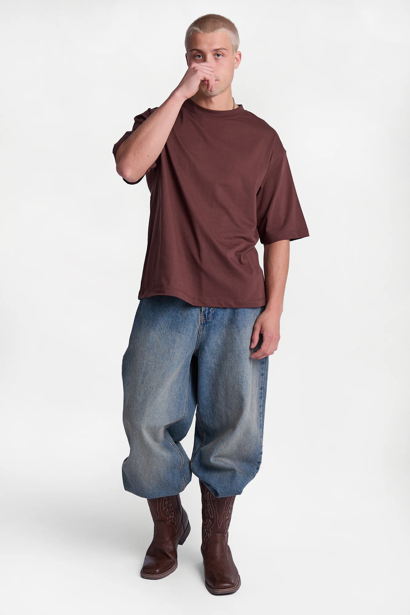 Premium Crew Neck Oversized Tee - Image 21