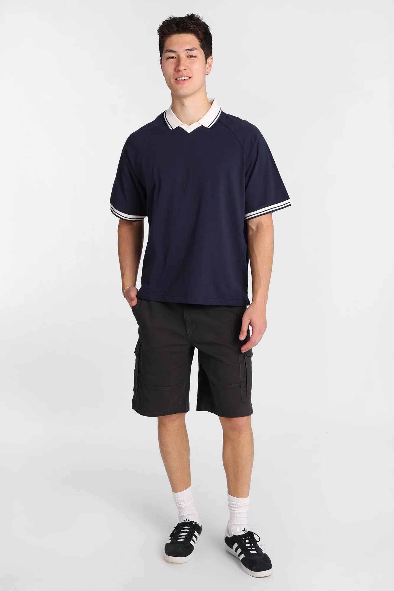 Boxy Johnny Collar Polo - Image 12