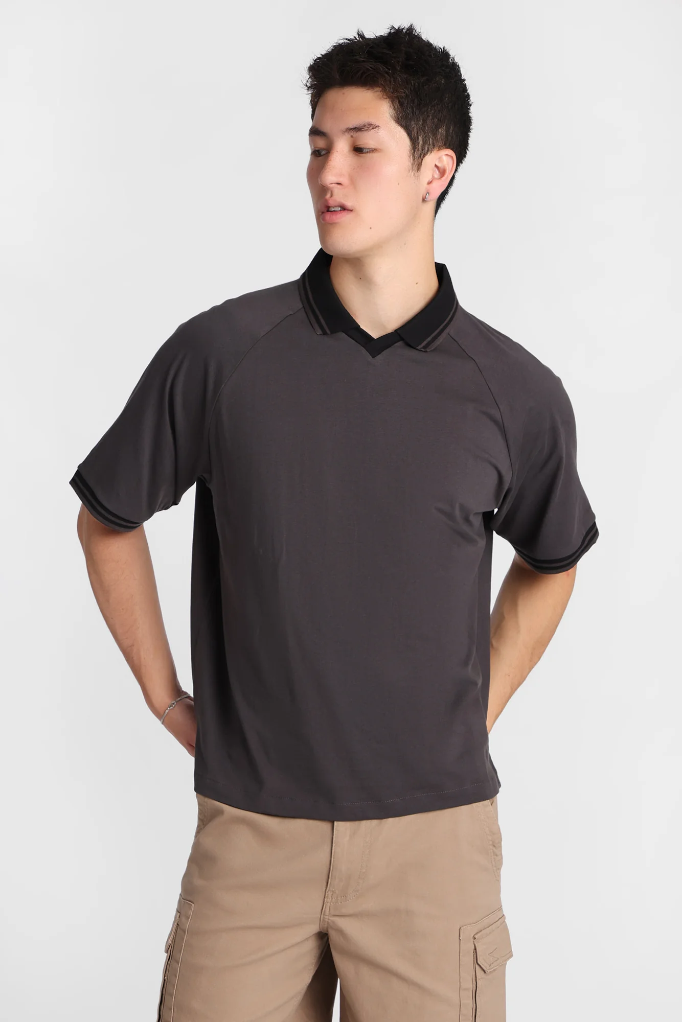 Boxy Johnny Collar Polo - Image 5