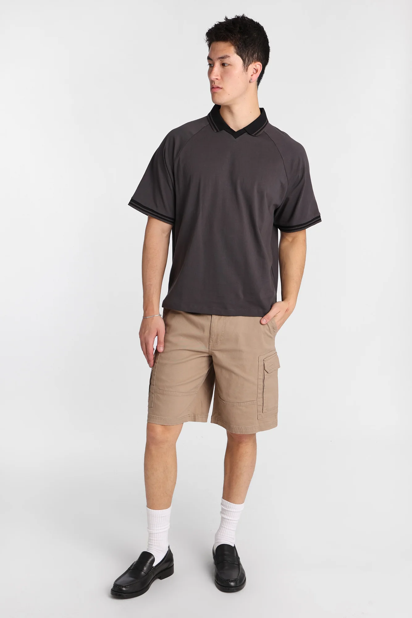 Boxy Johnny Collar Polo - Image 8
