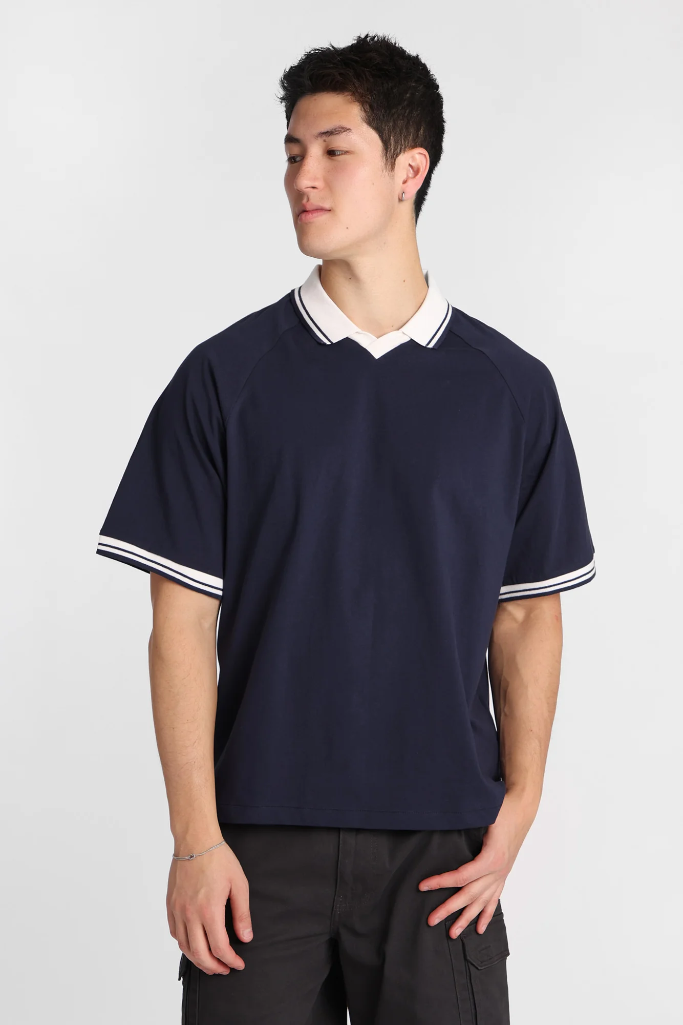 Boxy Johnny Collar Polo - Image 9