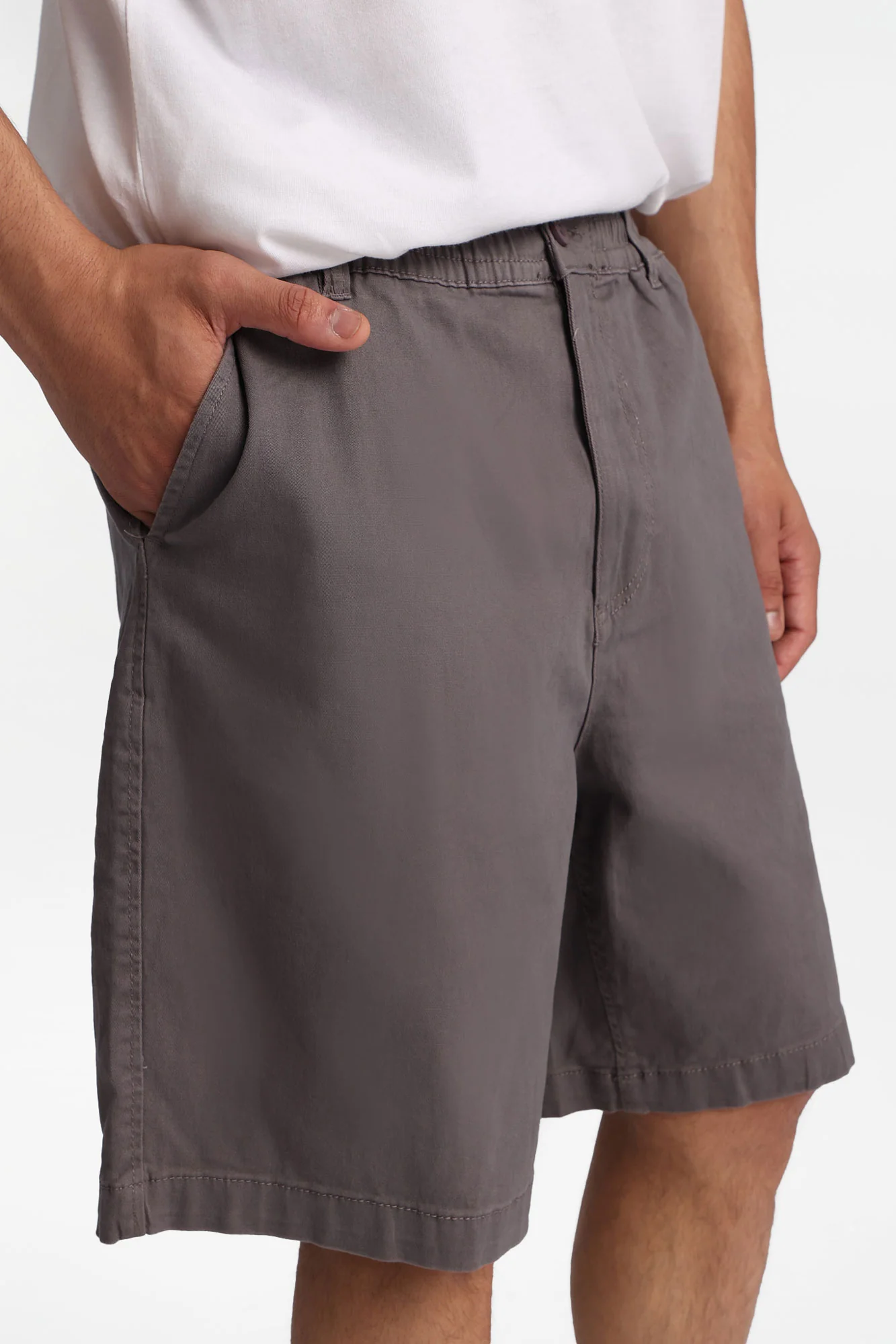 Loose Twill Shorts - Image 7
