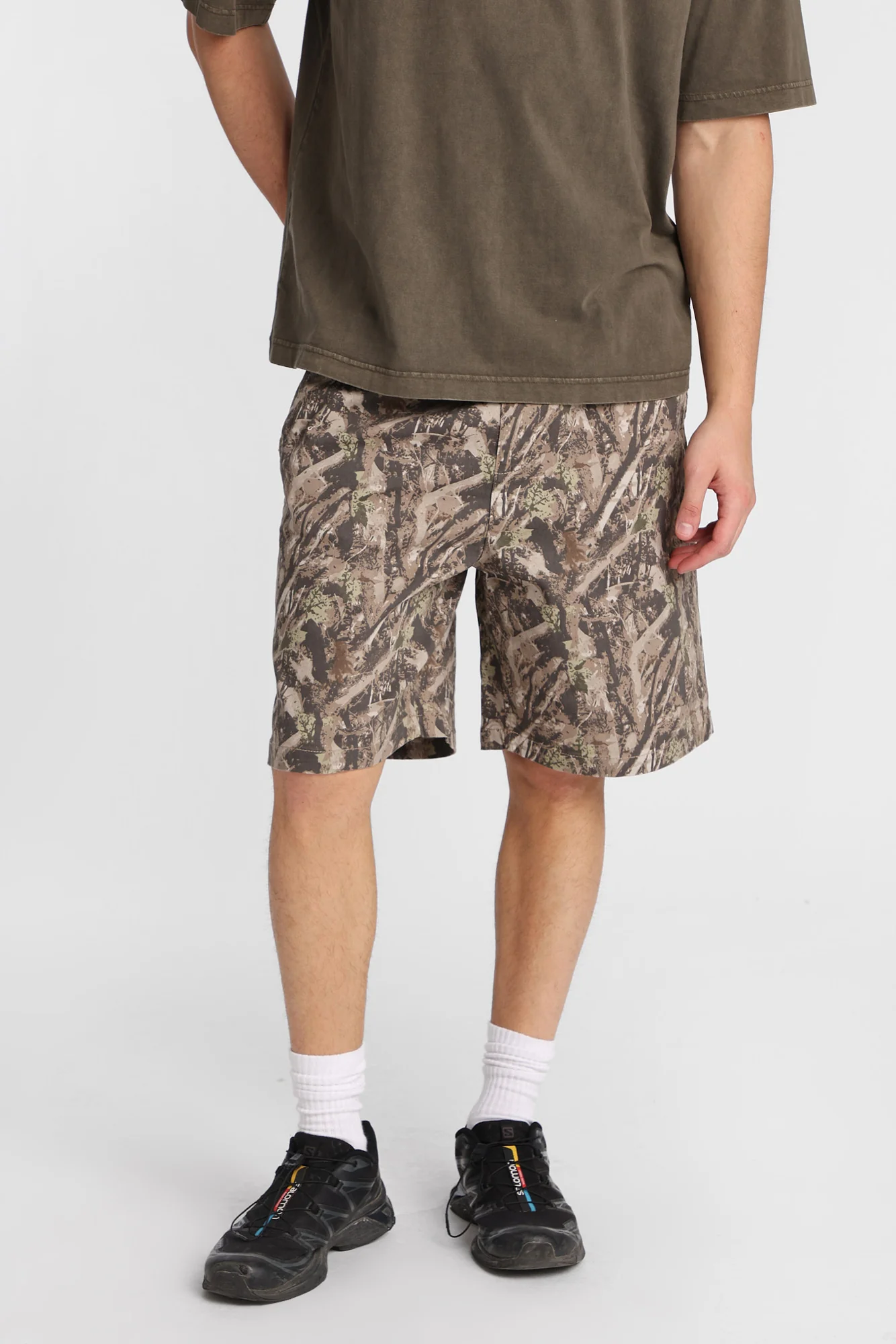 Loose Twill Shorts
