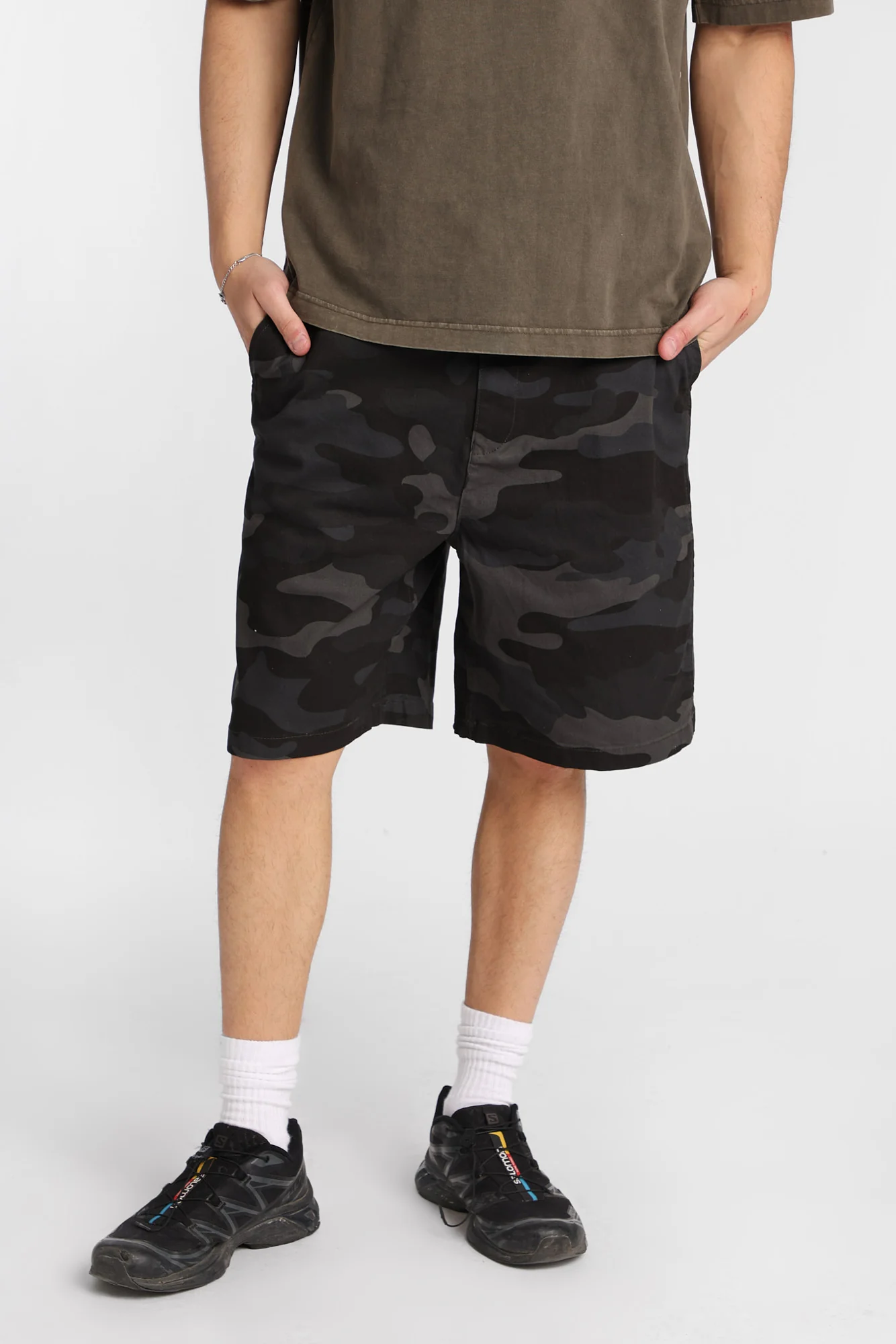 Loose Twill Shorts - Image 2