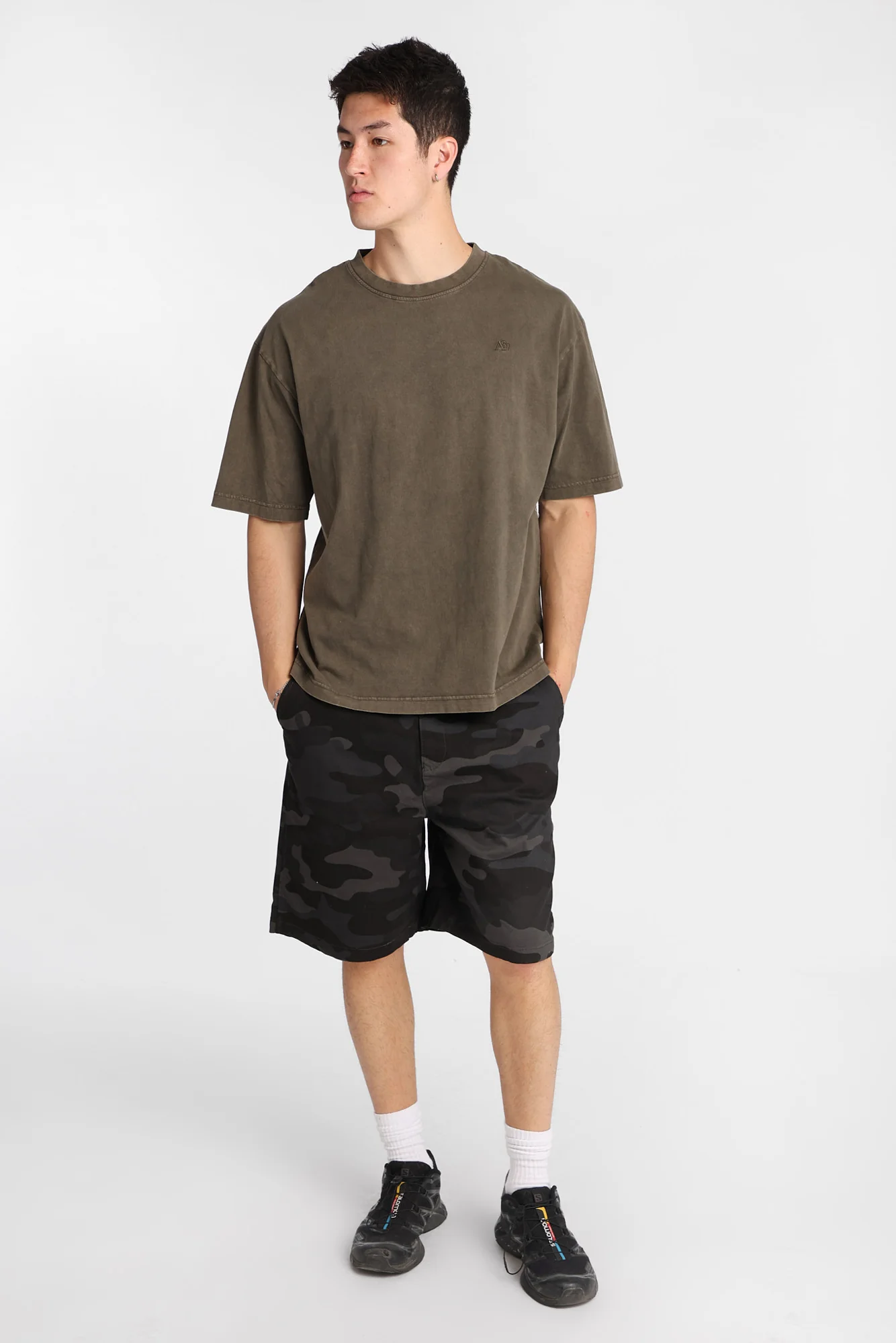 Loose Twill Shorts - Image 5